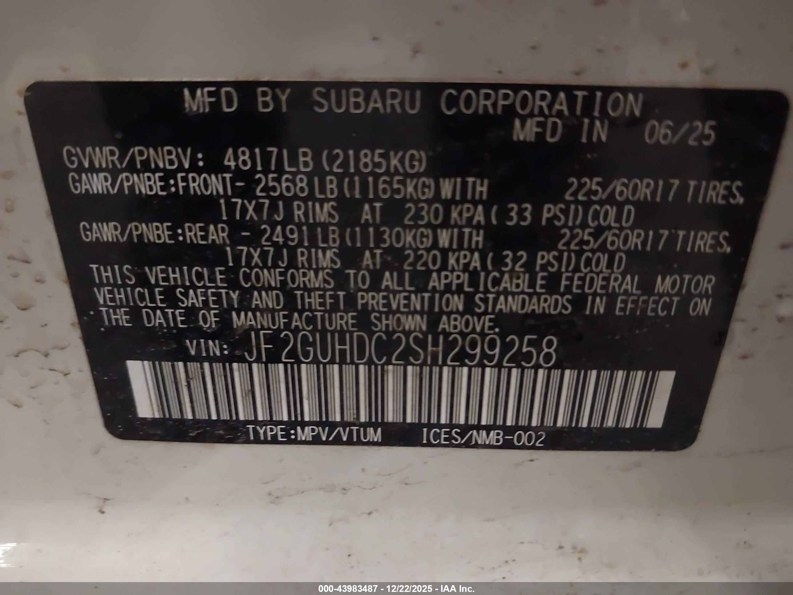 SUBARU CROSSTREK image 9