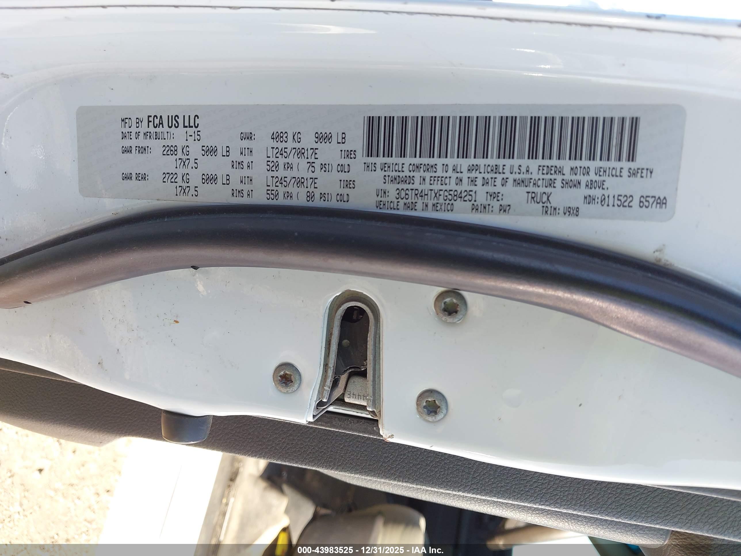 RAM 2500 image 9