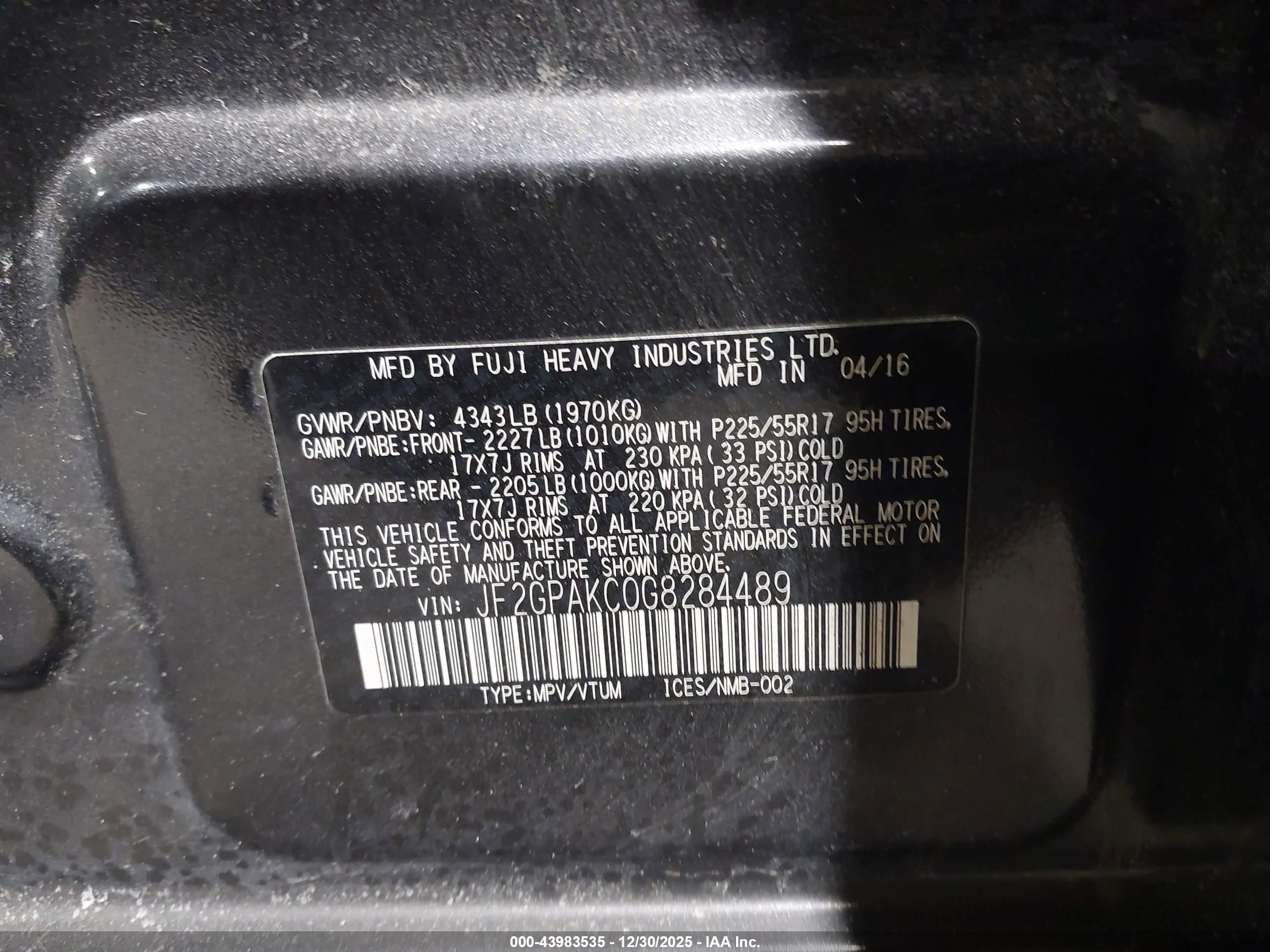 SUBARU CROSSTREK image 9