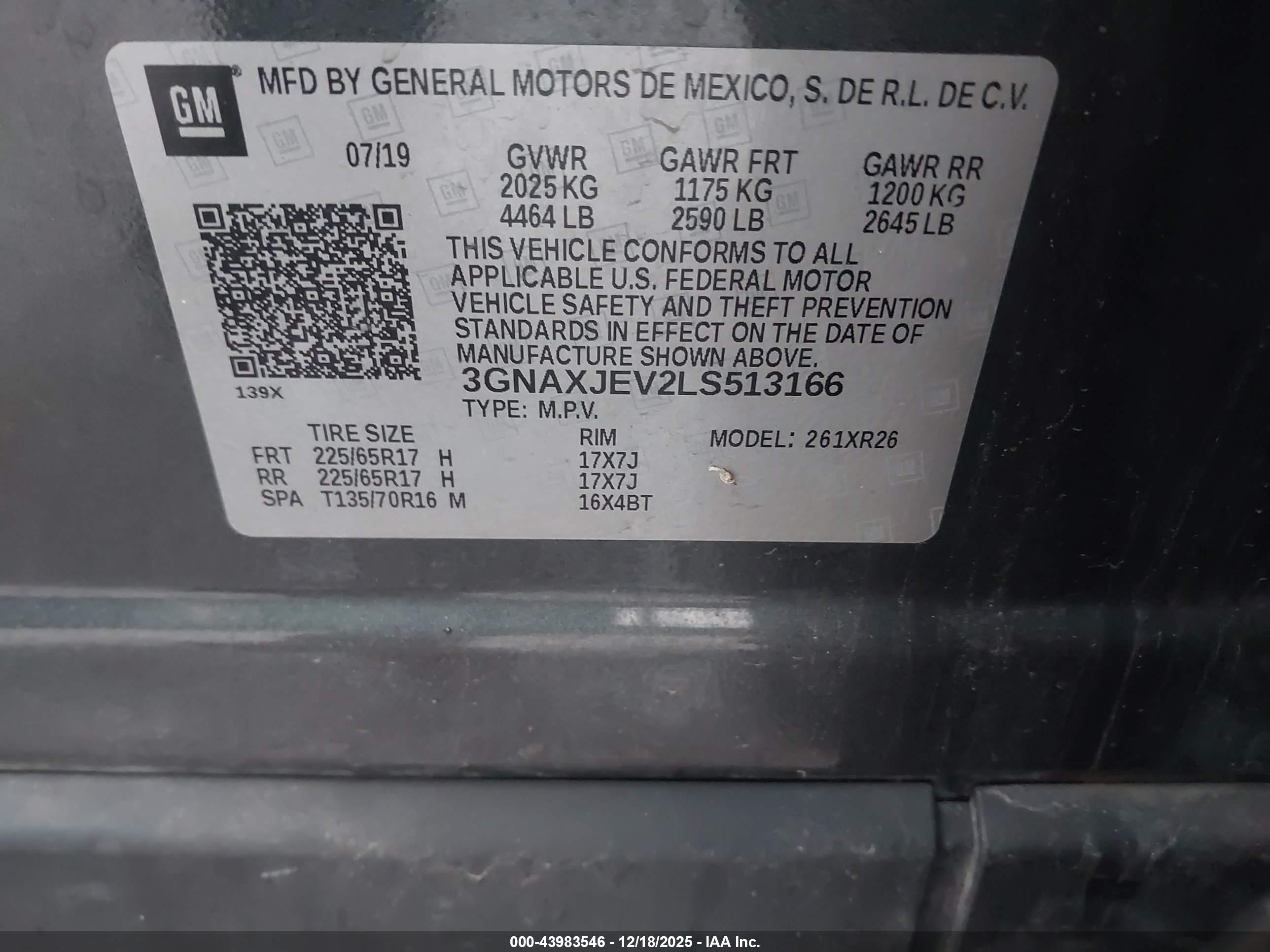 CHEVROLET EQUINOX image 9