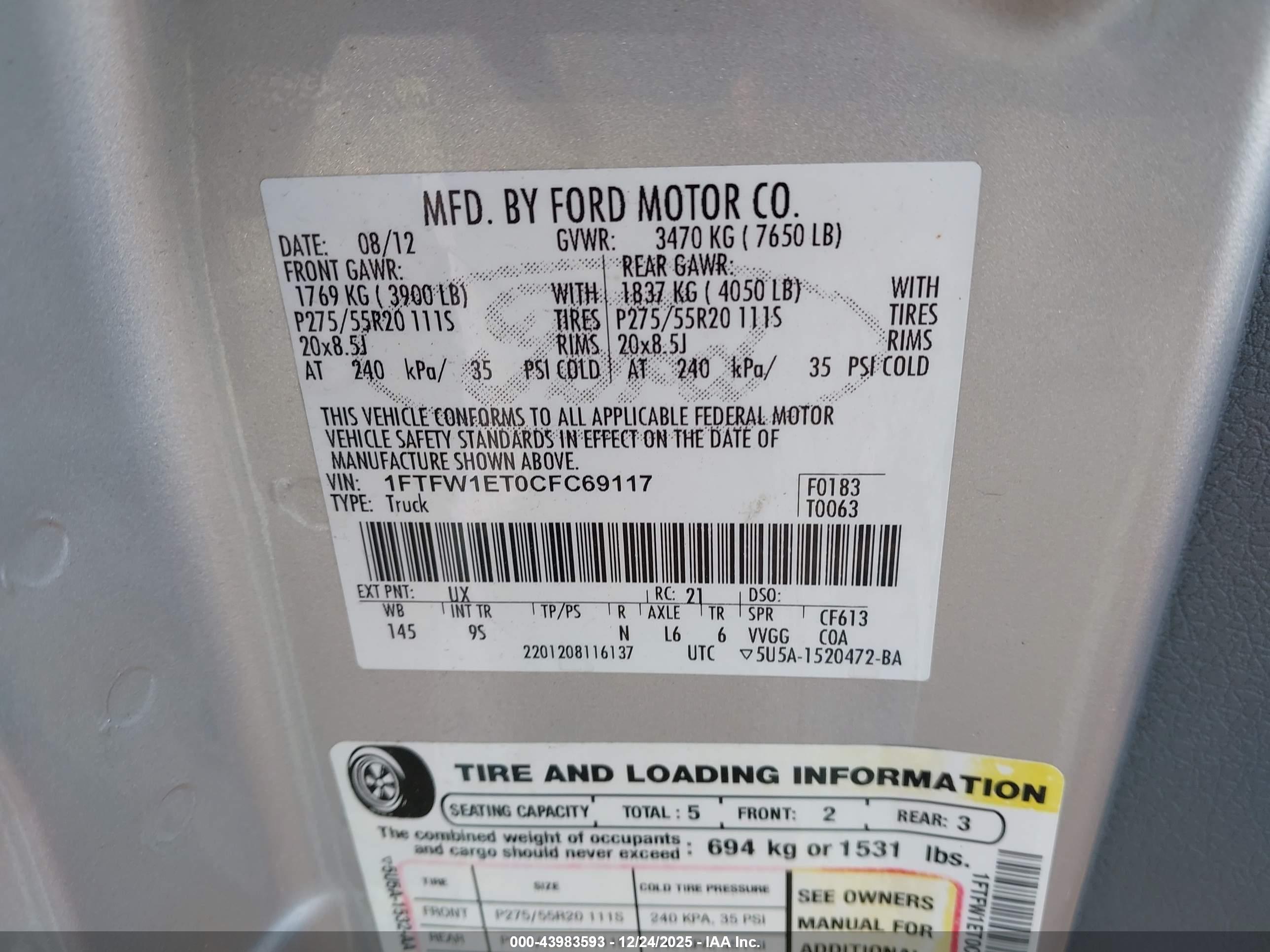 FORD F-150 image 9