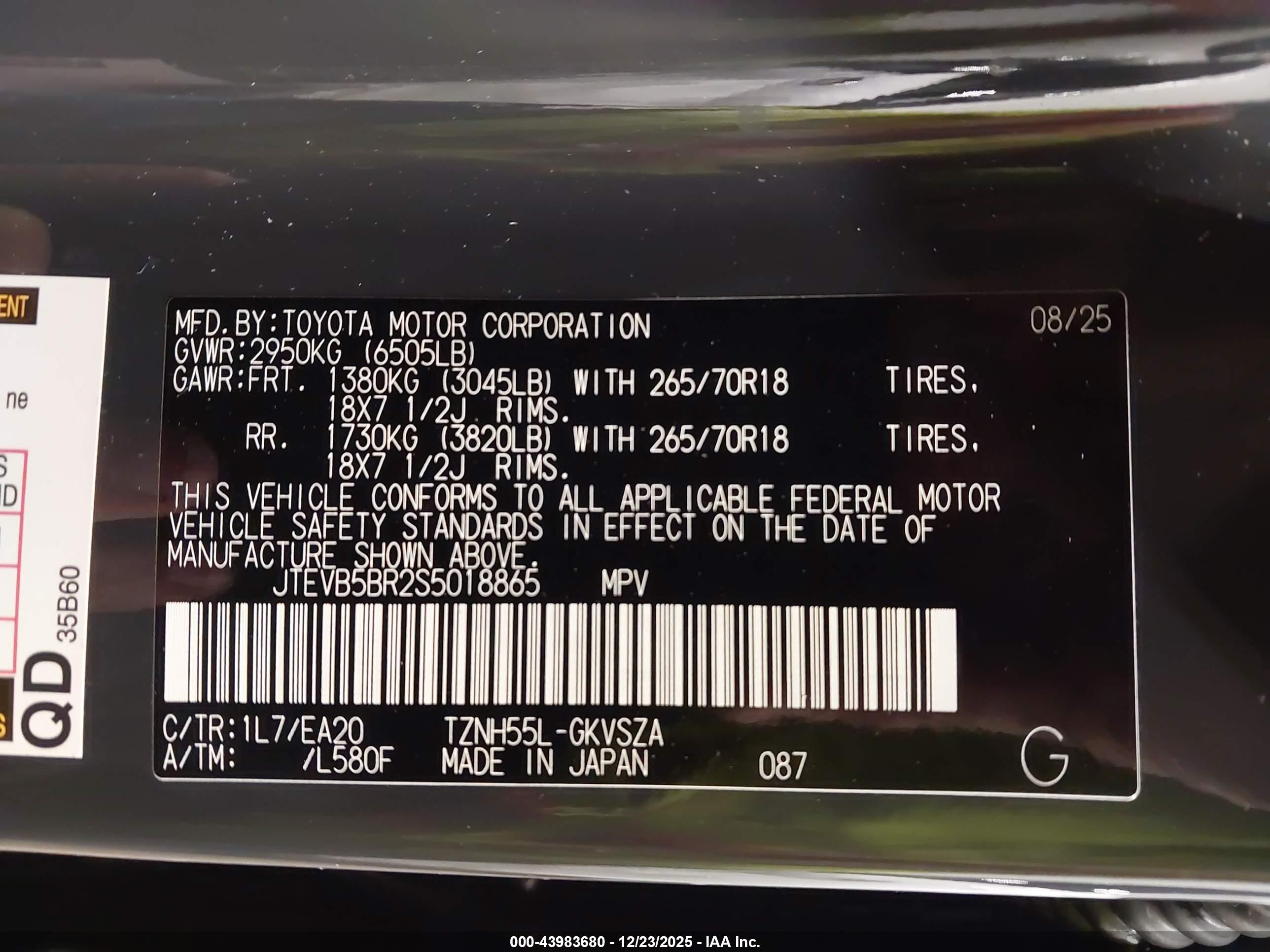 TOYOTA 4RUNNER image 9