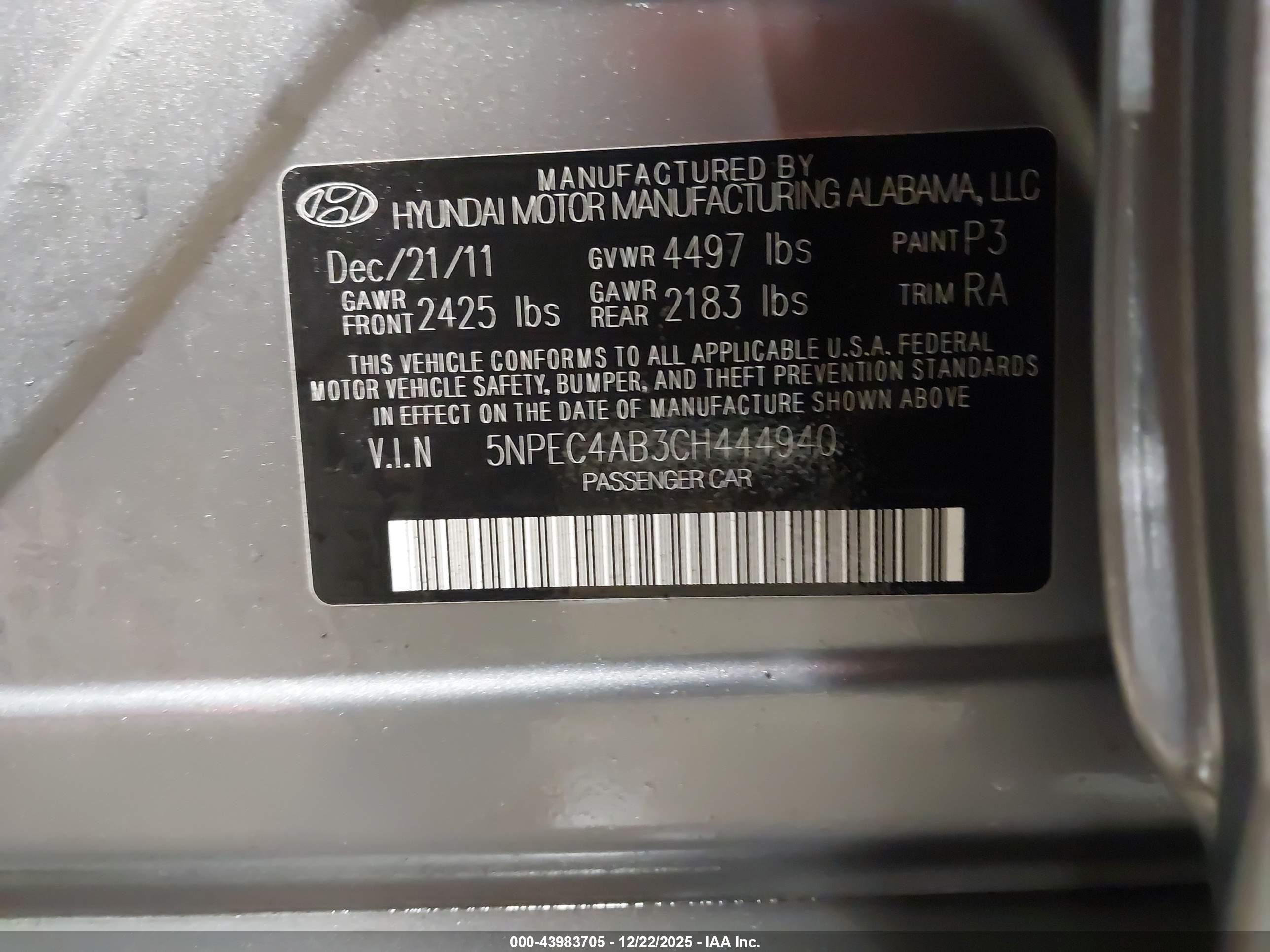 HYUNDAI SONATA image 9
