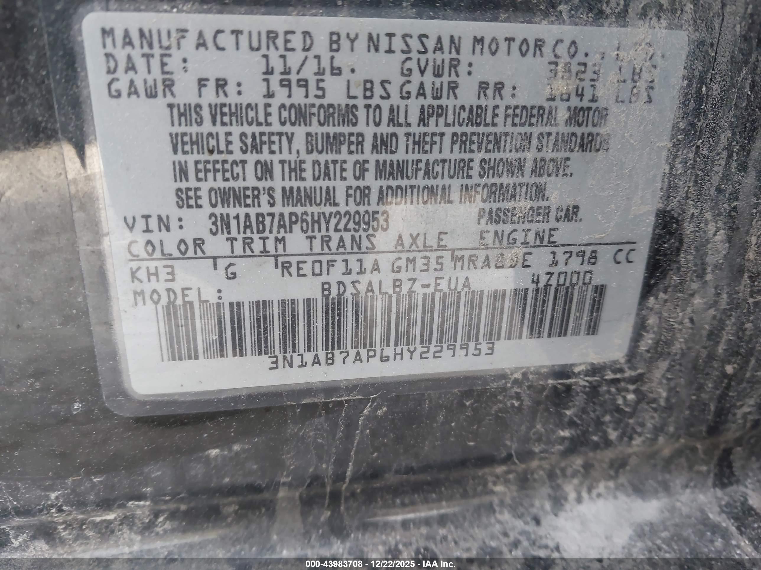 NISSAN SENTRA image 9