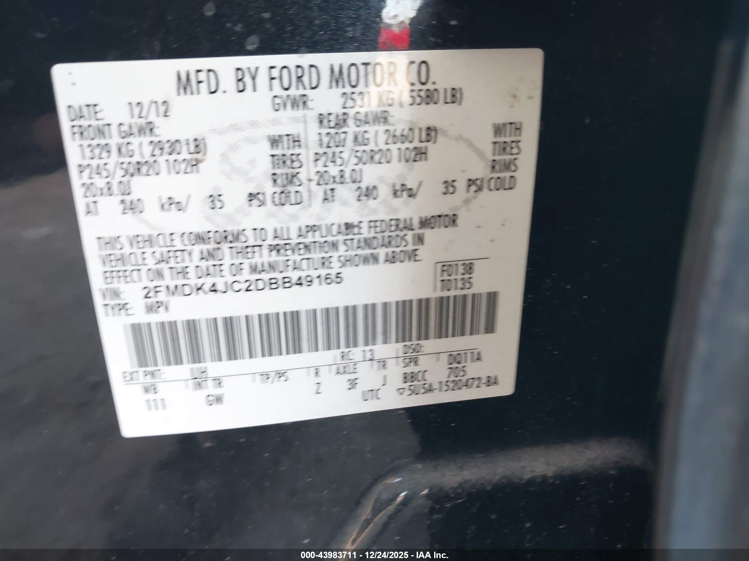 FORD EDGE image 9