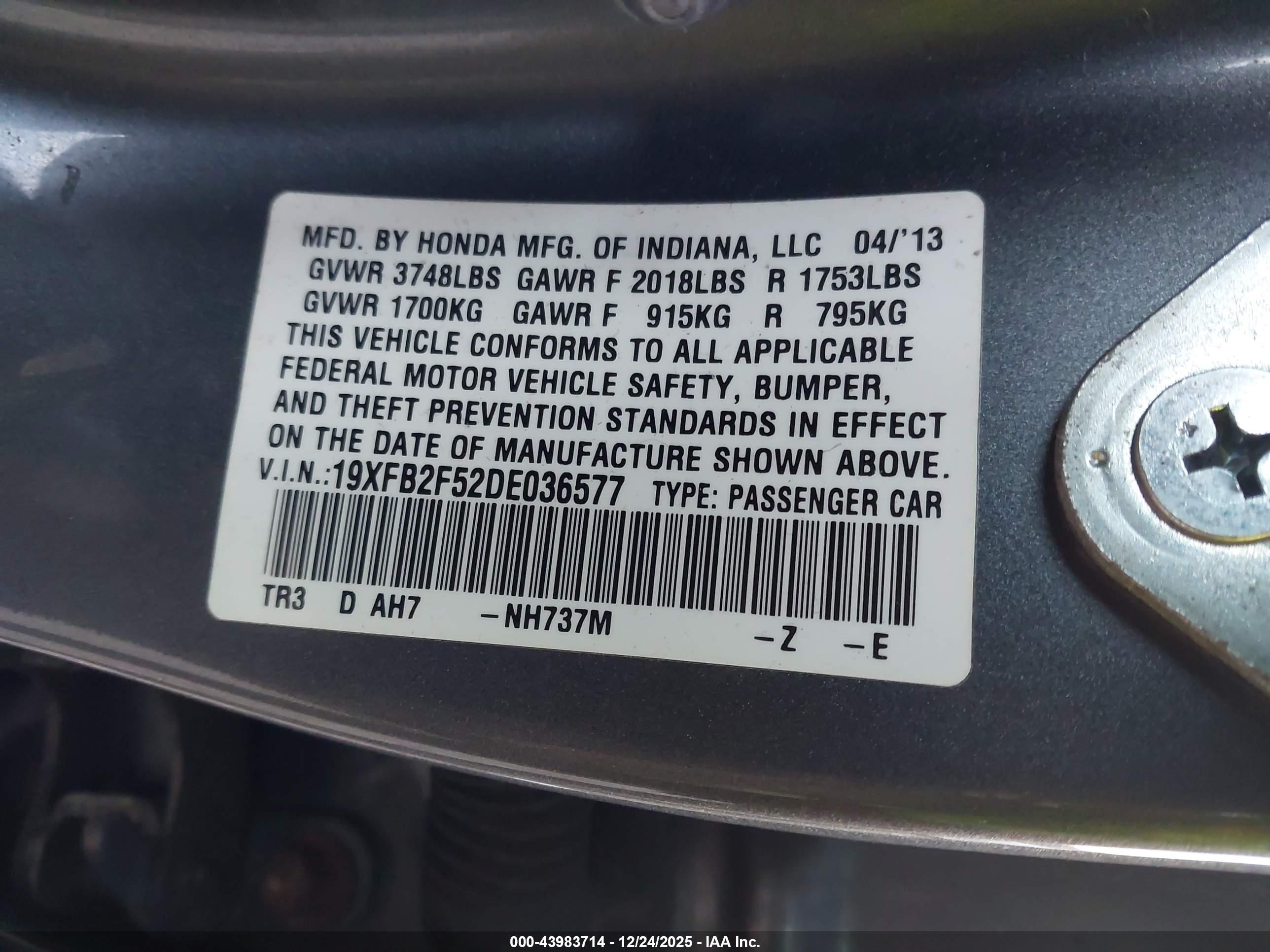 HONDA CIVIC image 9