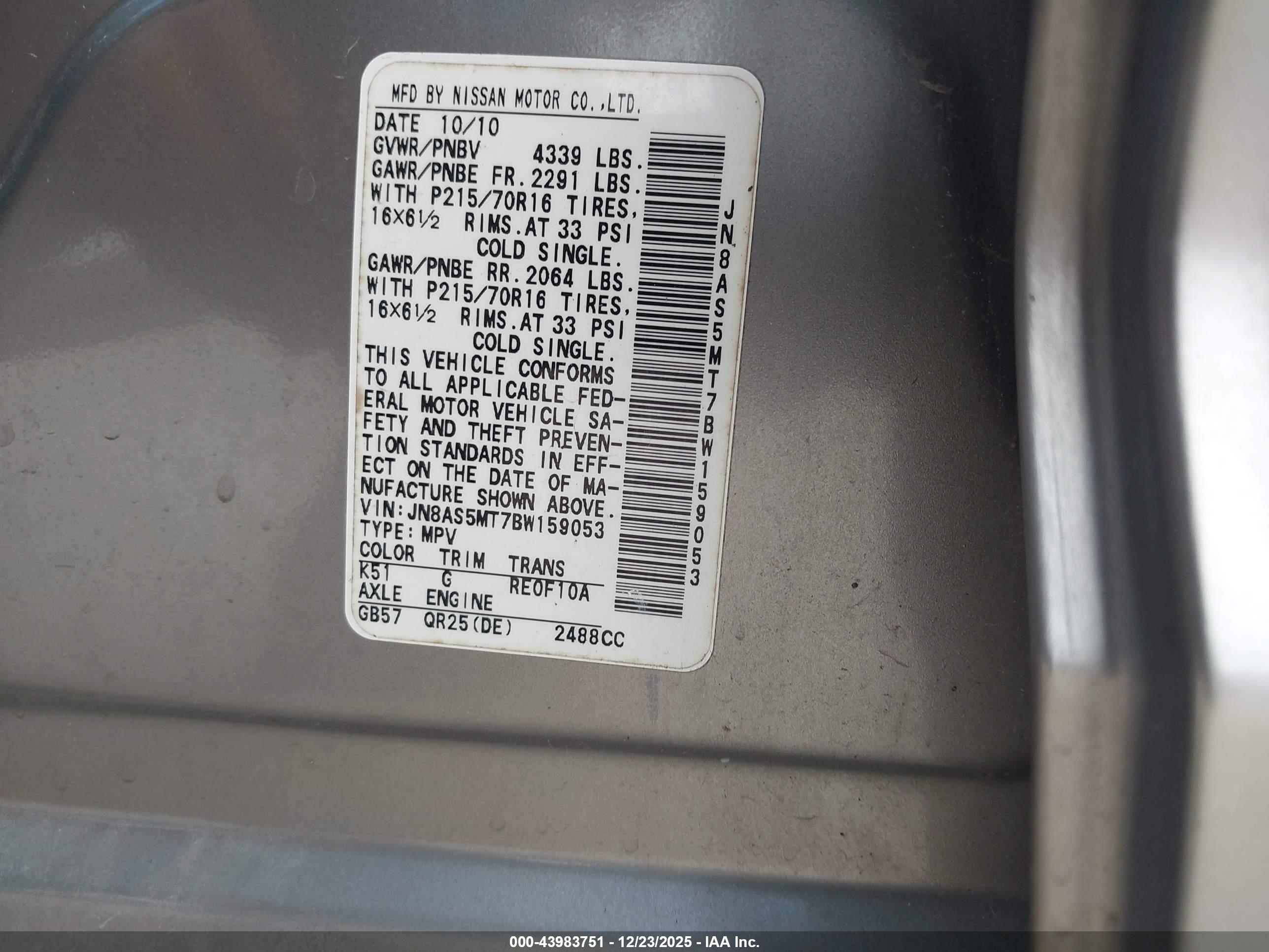 NISSAN ROGUE image 9