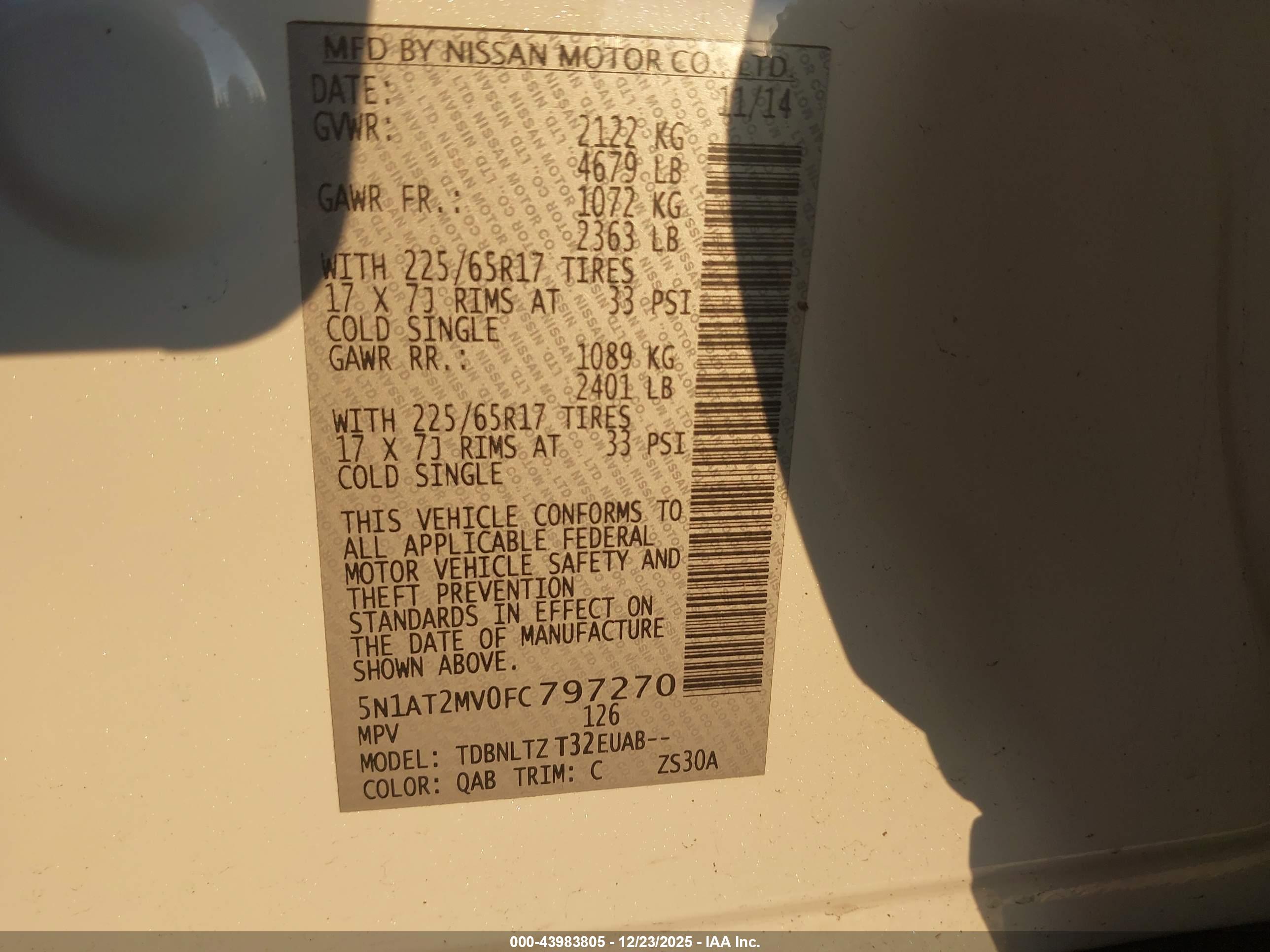 NISSAN ROGUE image 9