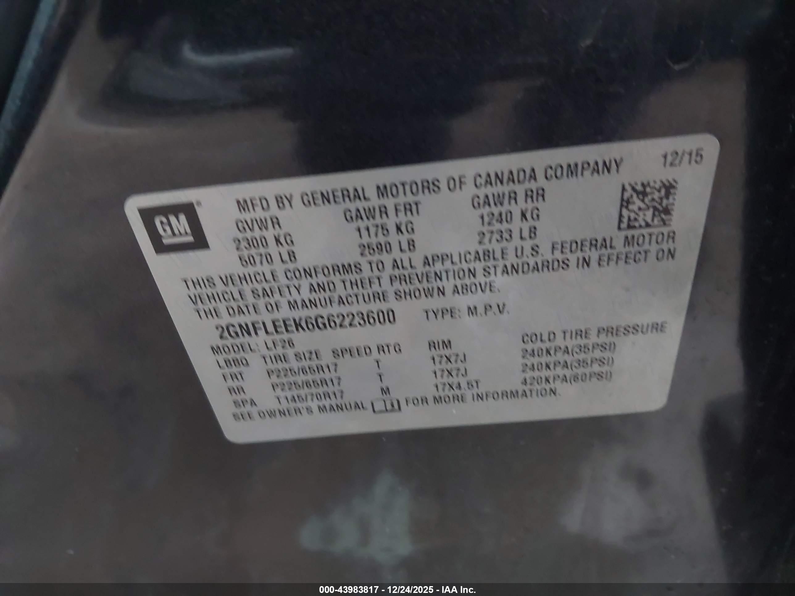 CHEVROLET EQUINOX image 9