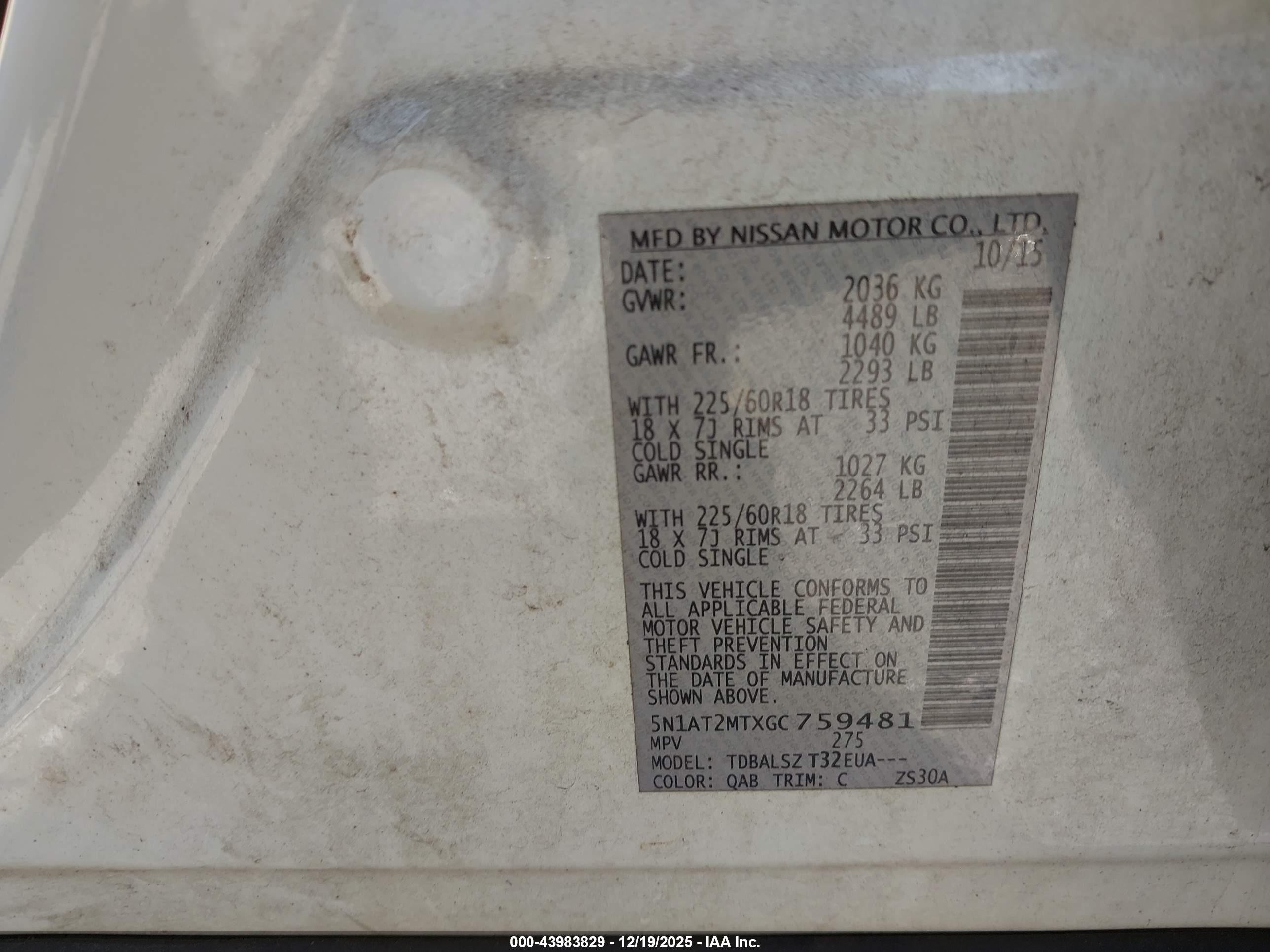 NISSAN ROGUE image 9