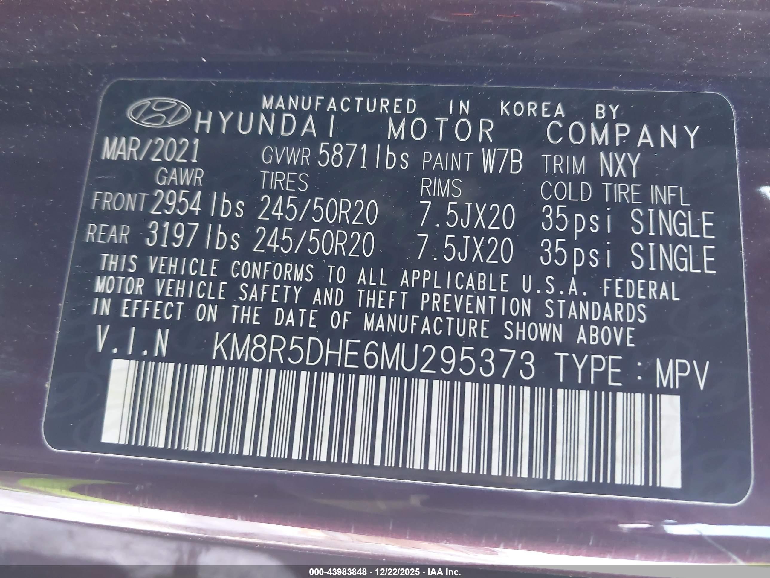 HYUNDAI PALISADE image 9