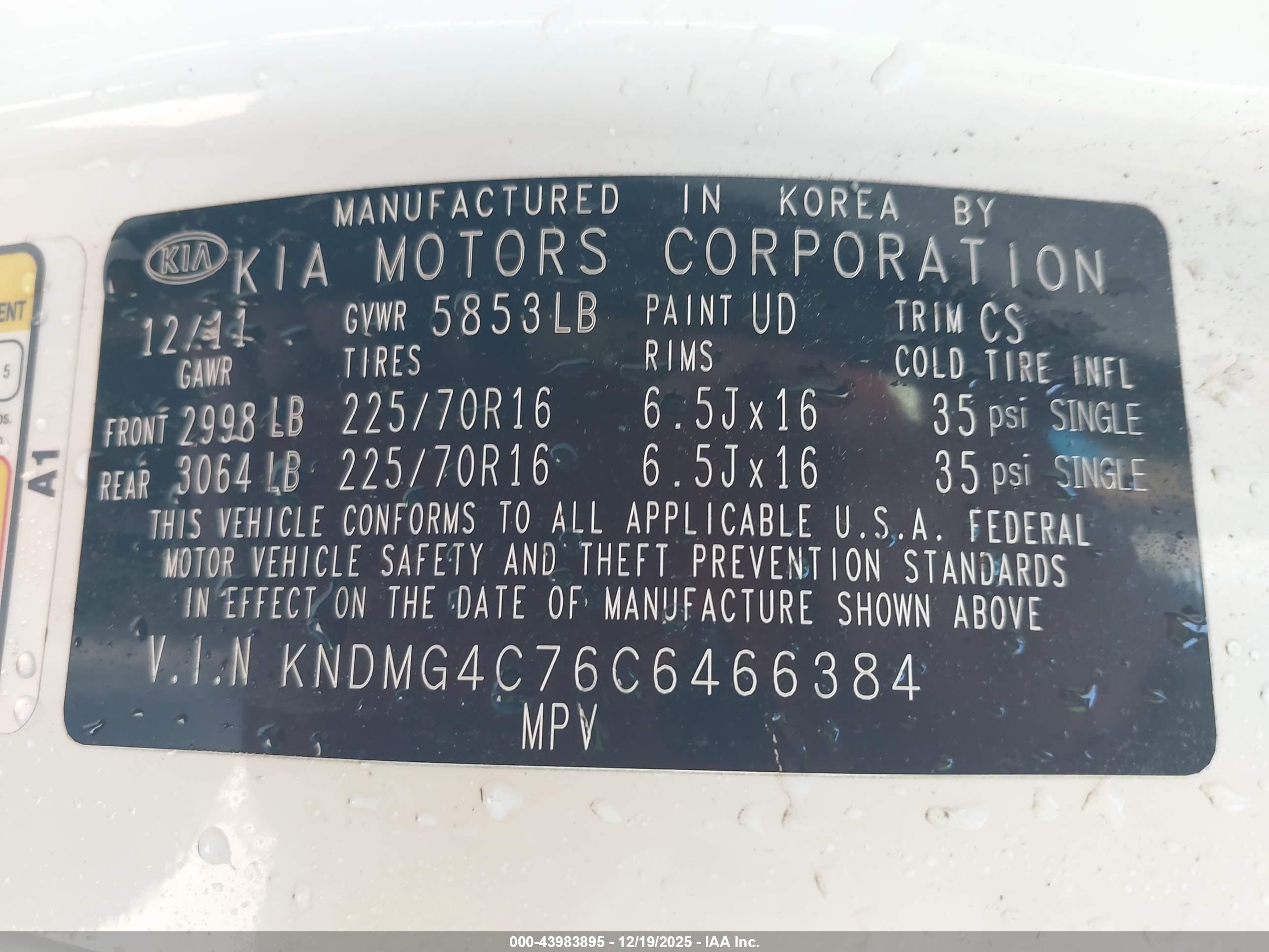 KIA SEDONA image 9