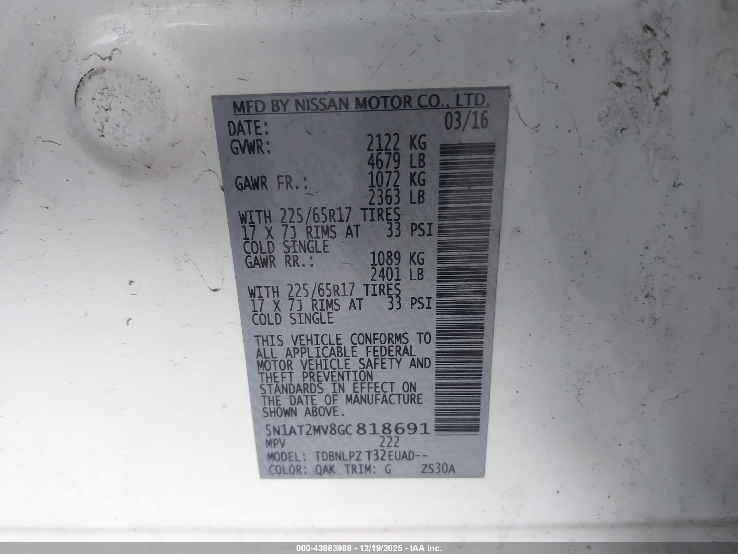 NISSAN ROGUE image 9