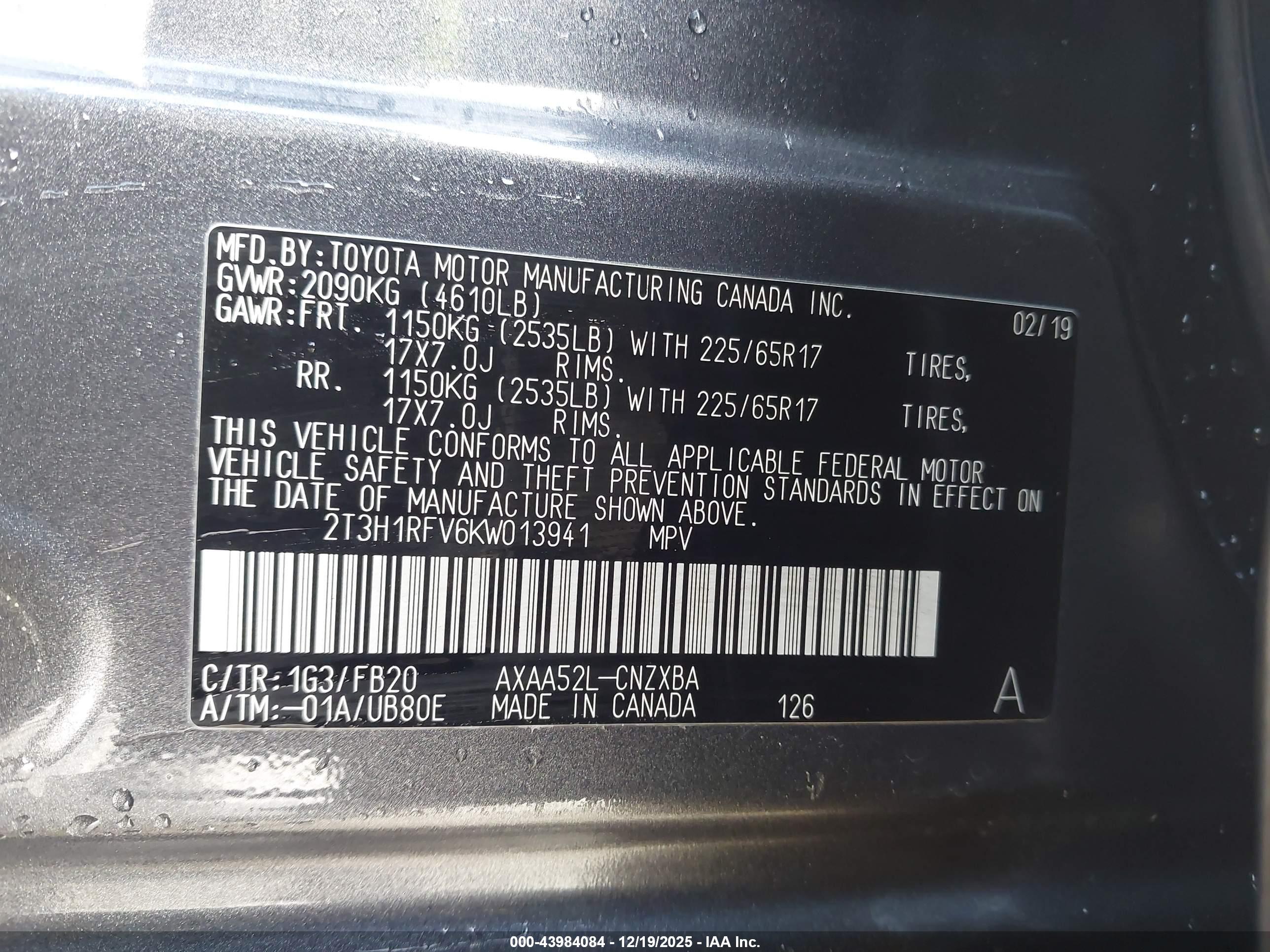 TOYOTA RAV4 image 9