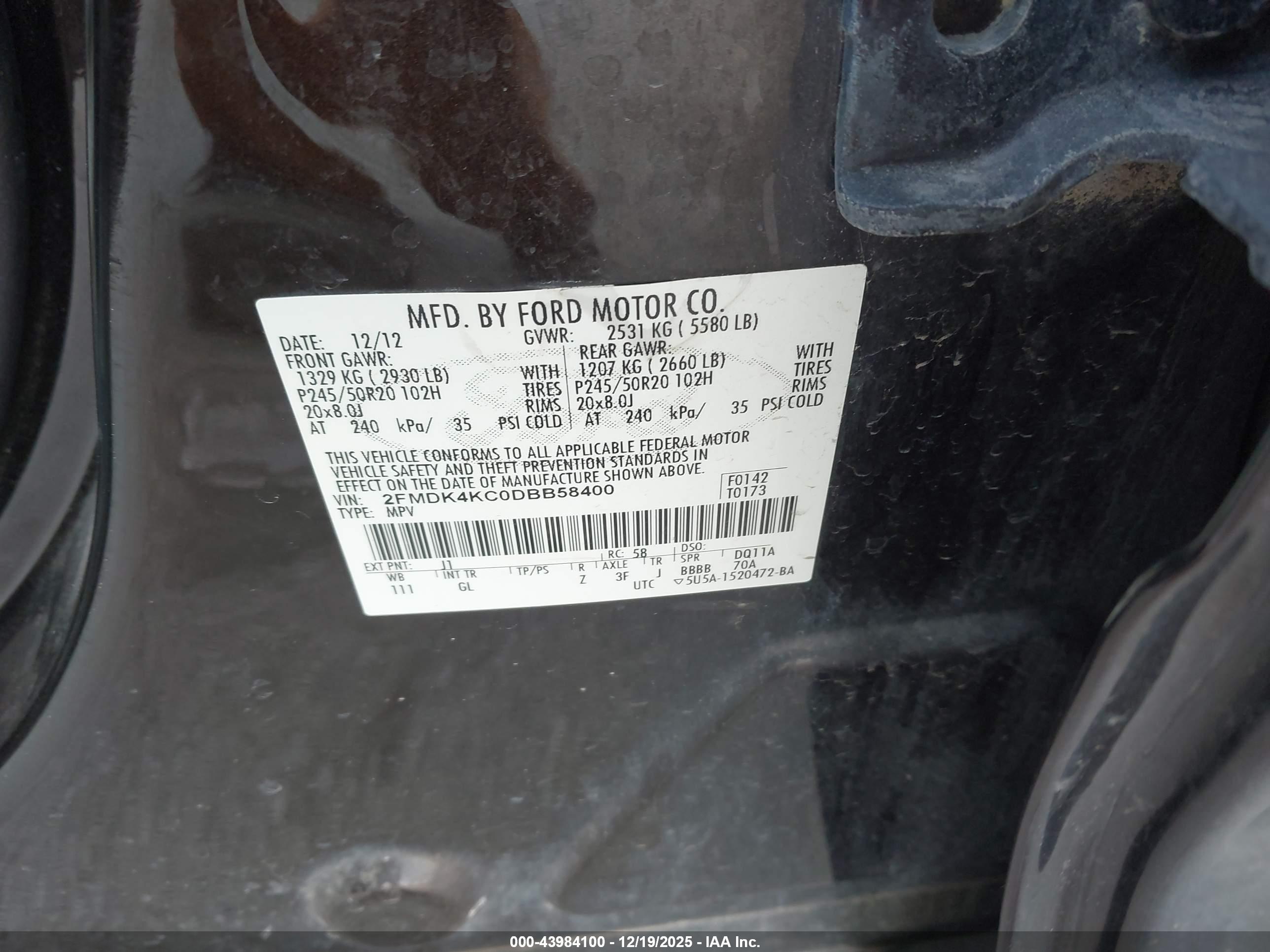 FORD EDGE image 9