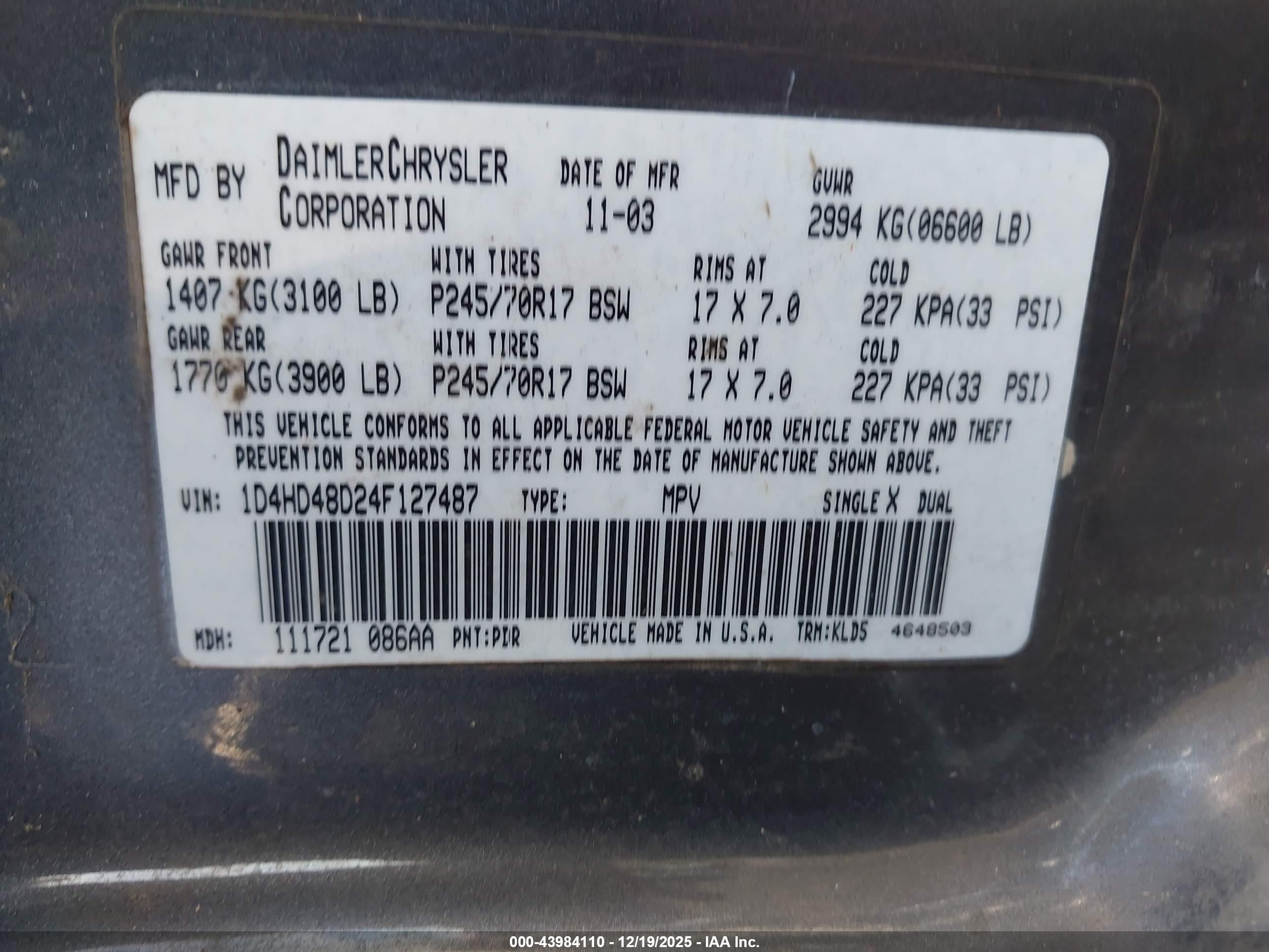 DODGE DURANGO image 9