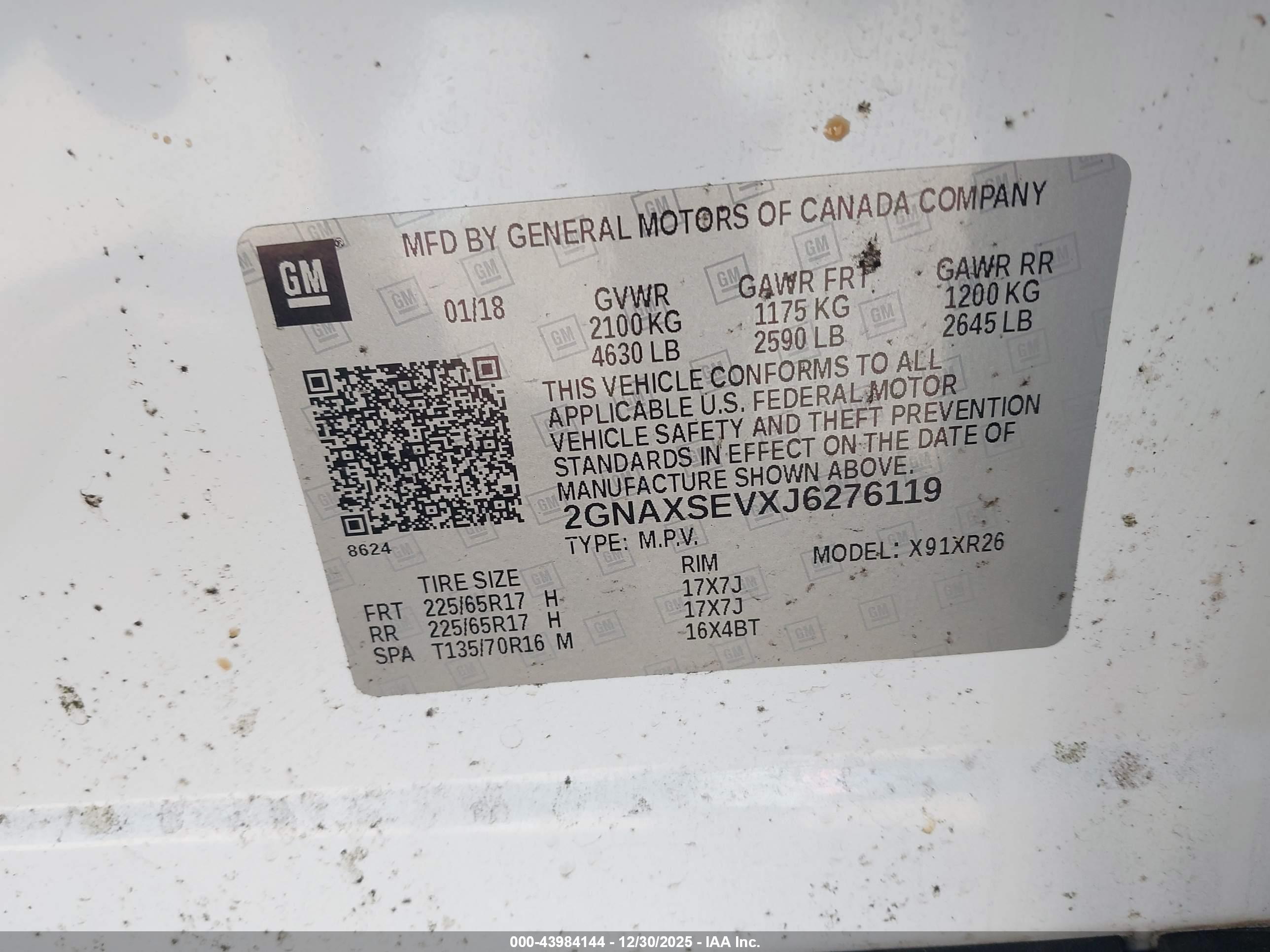 CHEVROLET EQUINOX image 9