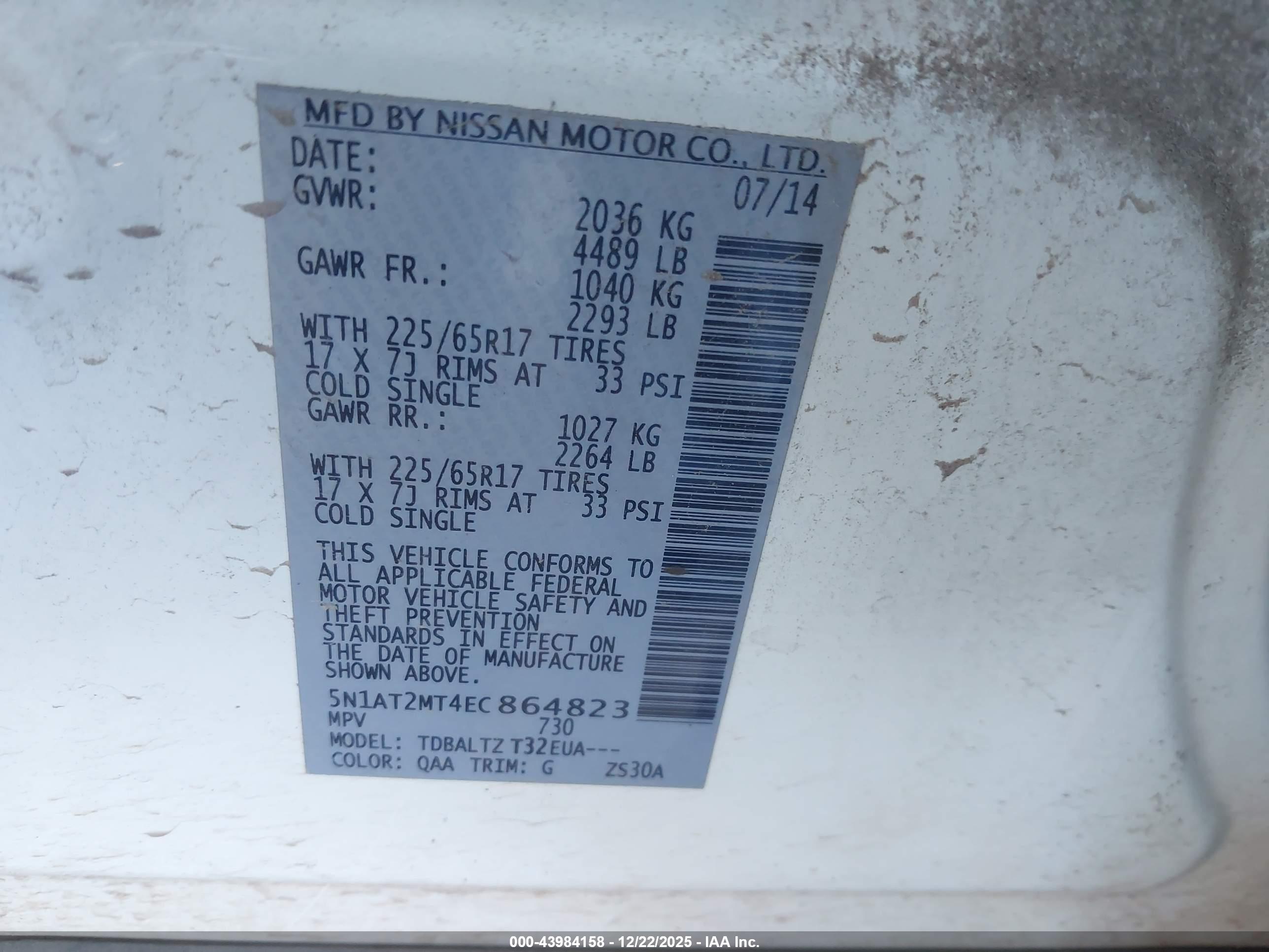 NISSAN ROGUE image 9