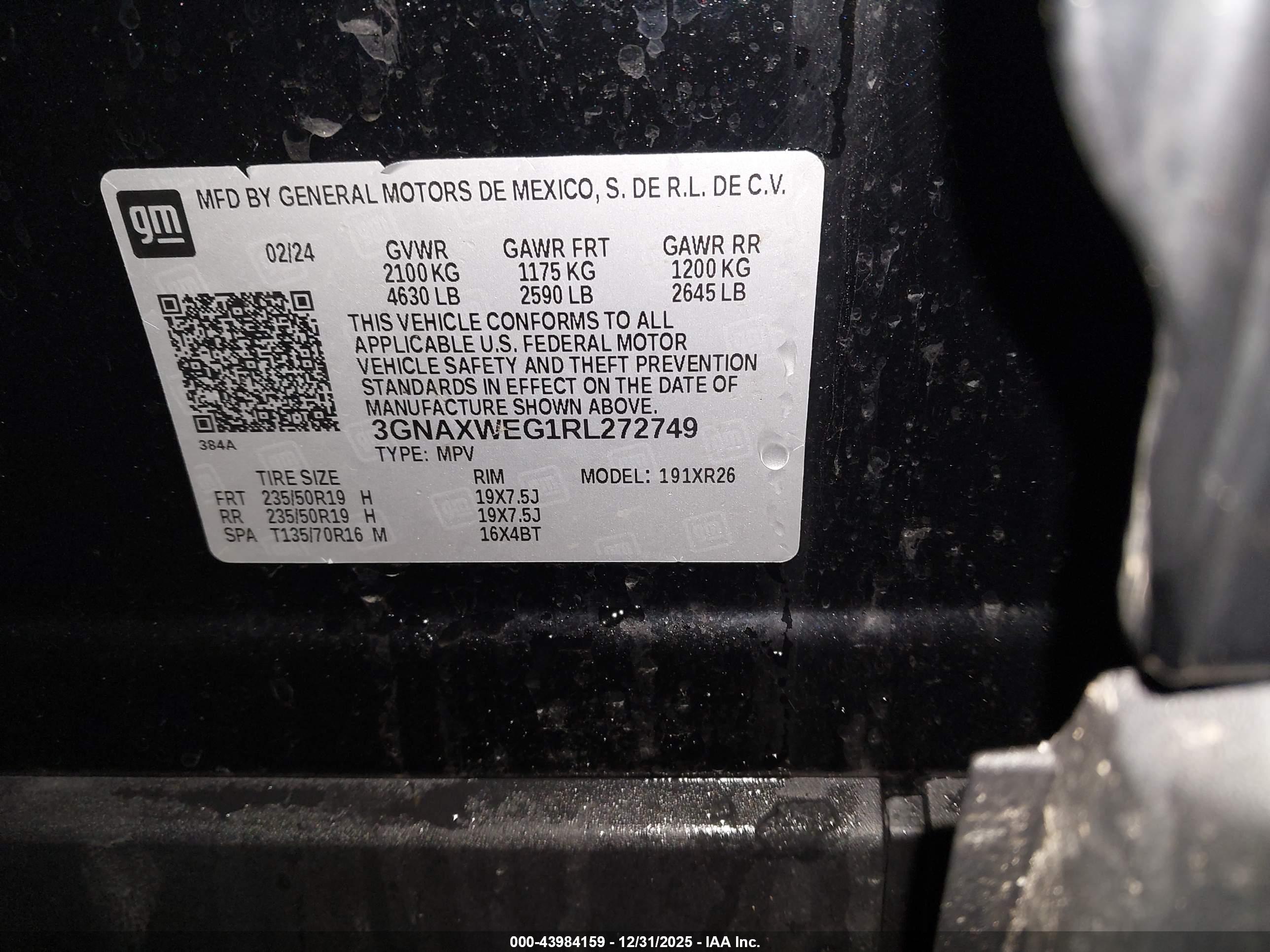 CHEVROLET EQUINOX image 9