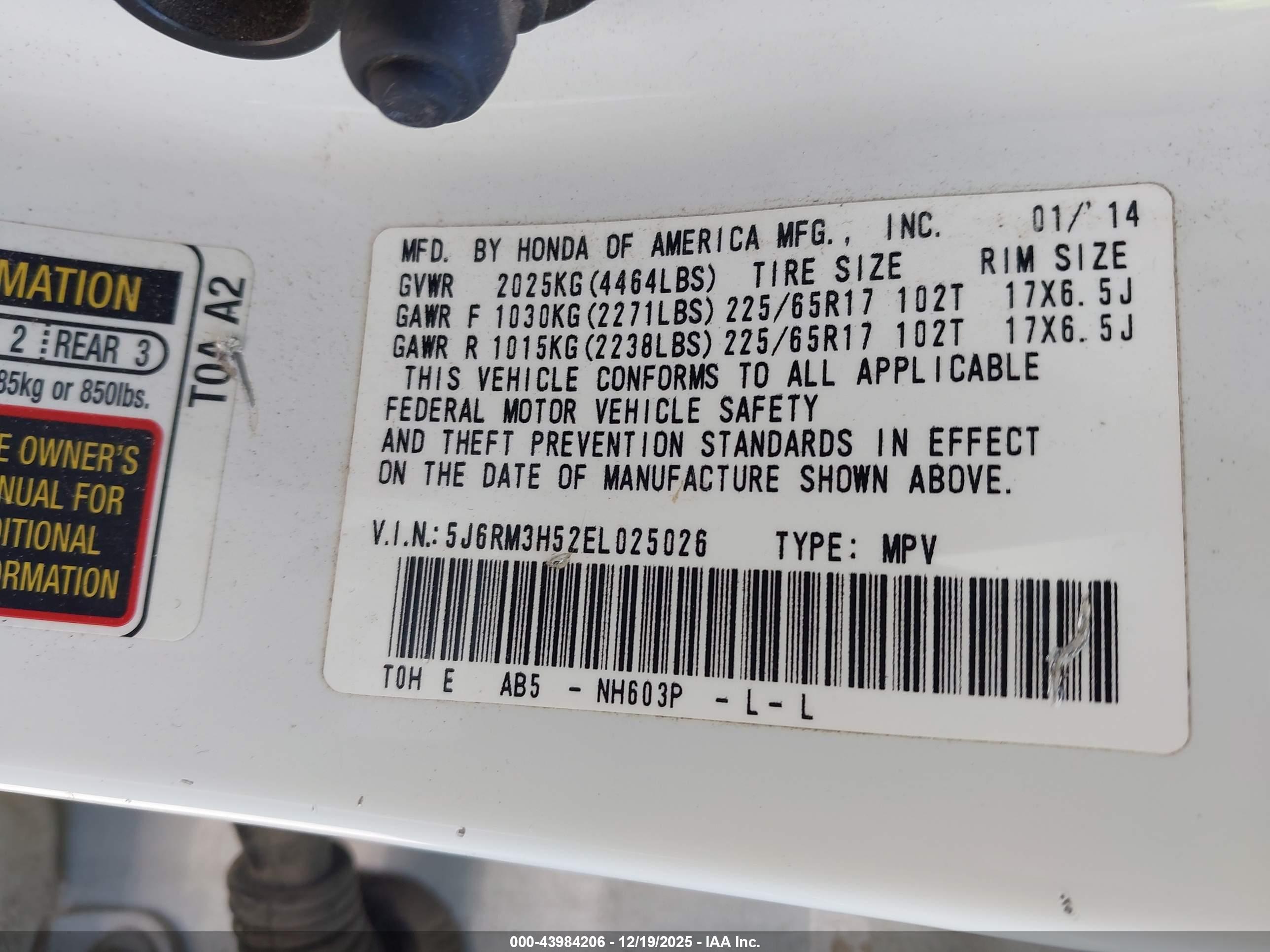 HONDA CR-V image 9