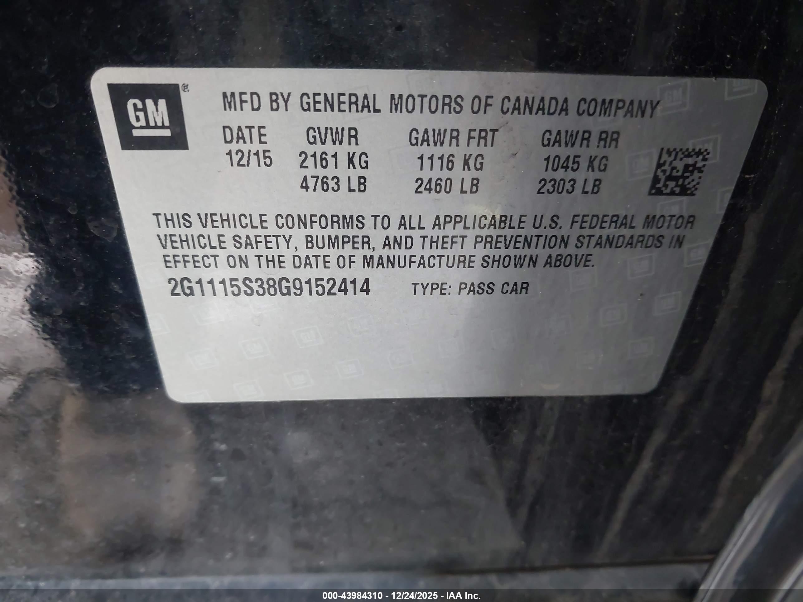 CHEVROLET IMPALA image 9