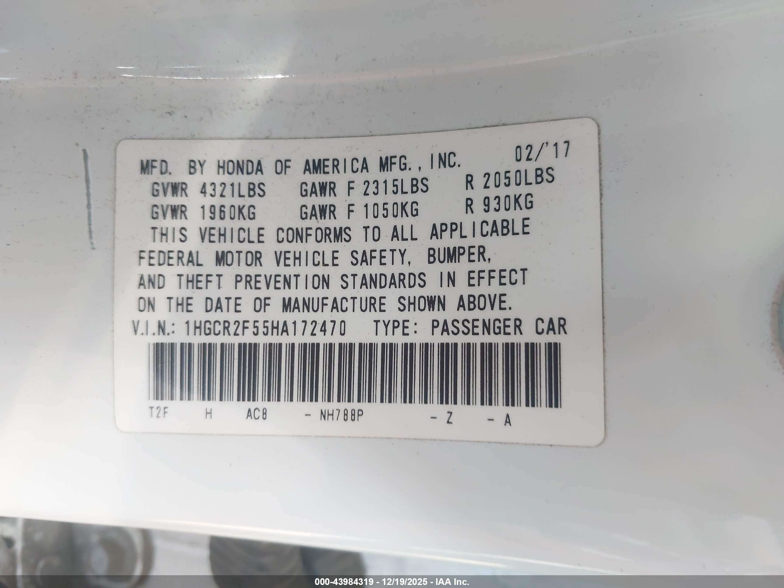 HONDA ACCORD image 9