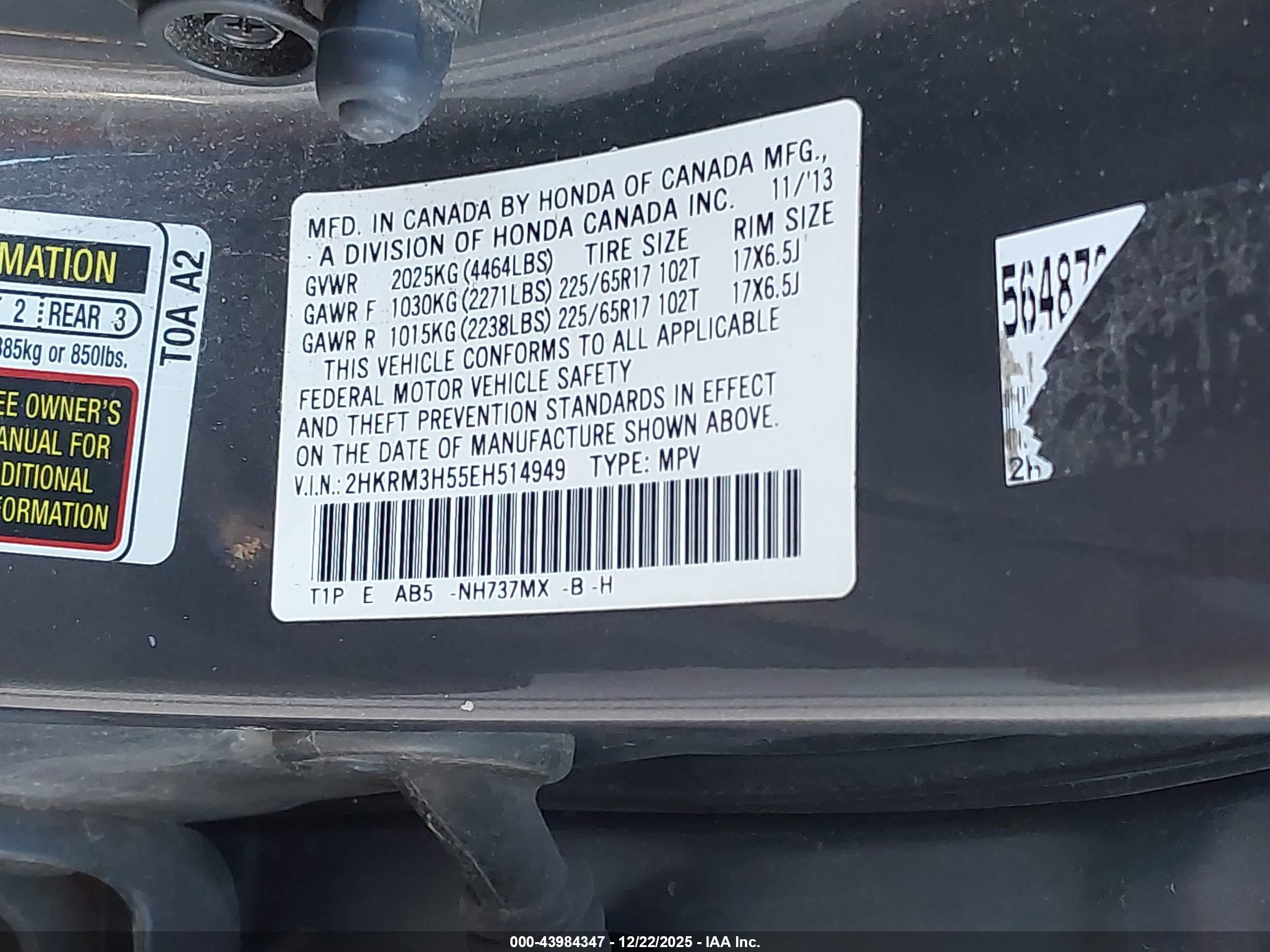 HONDA CR-V image 9