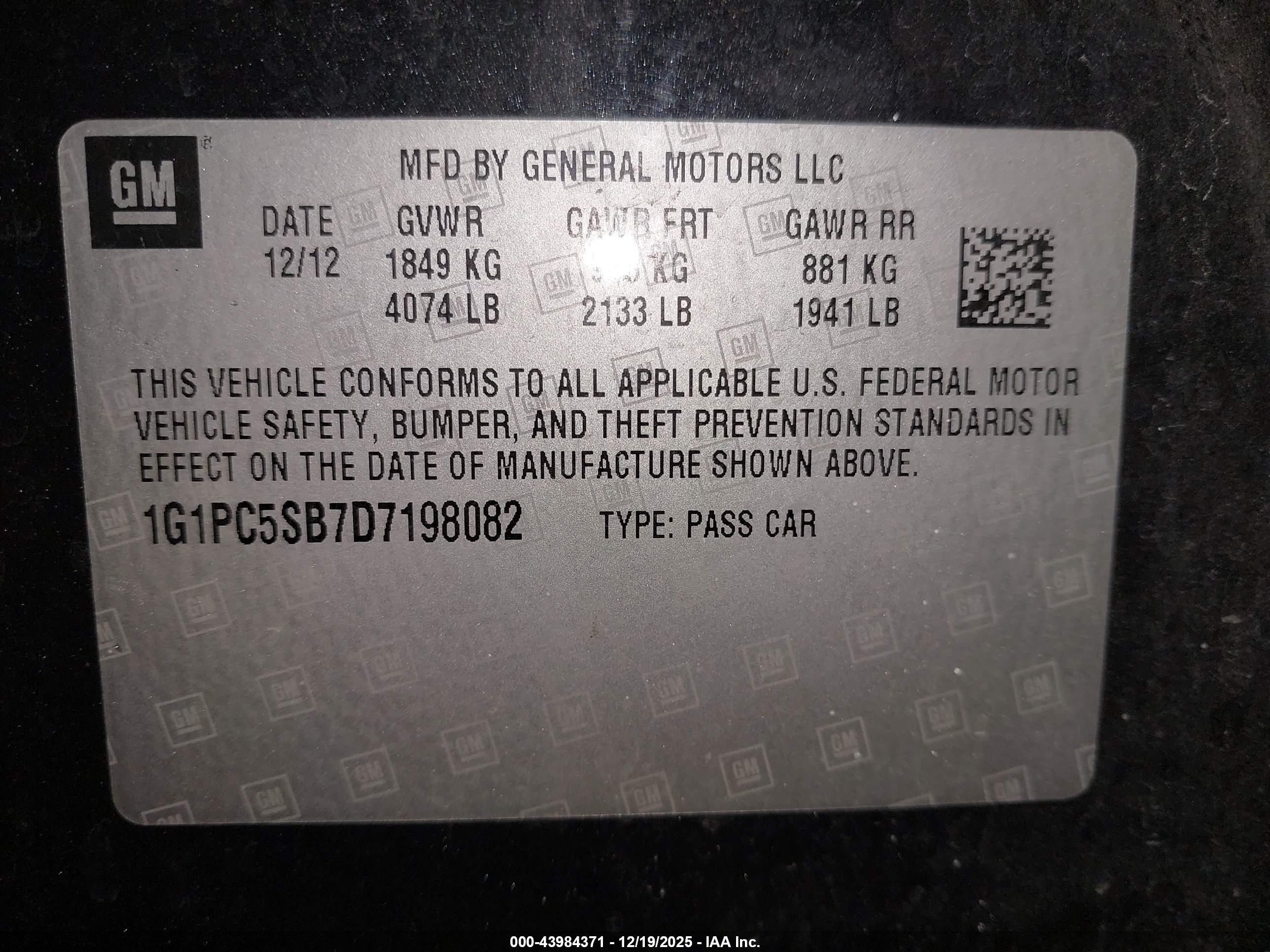 CHEVROLET CRUZE image 9