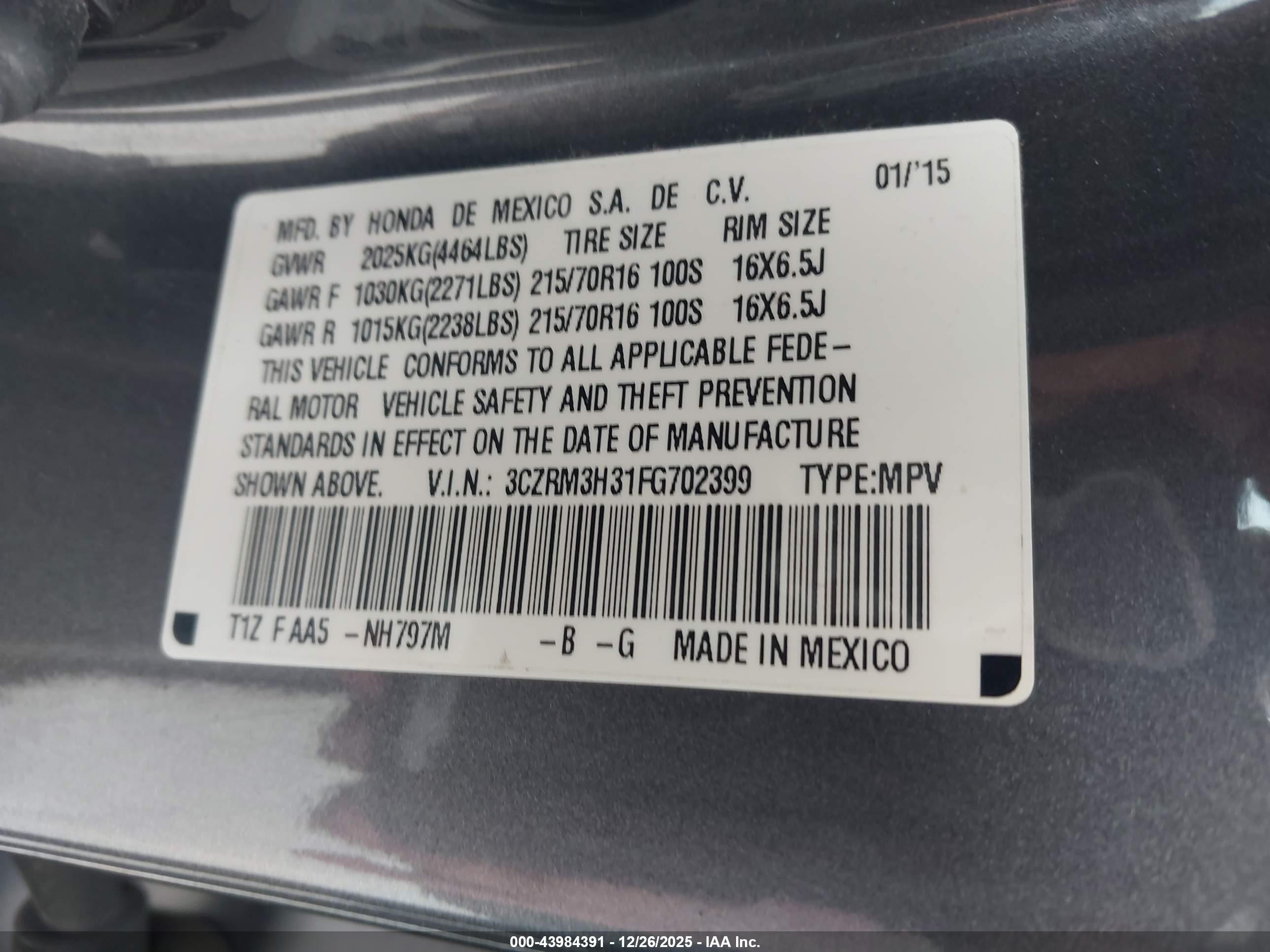 HONDA CR-V image 9