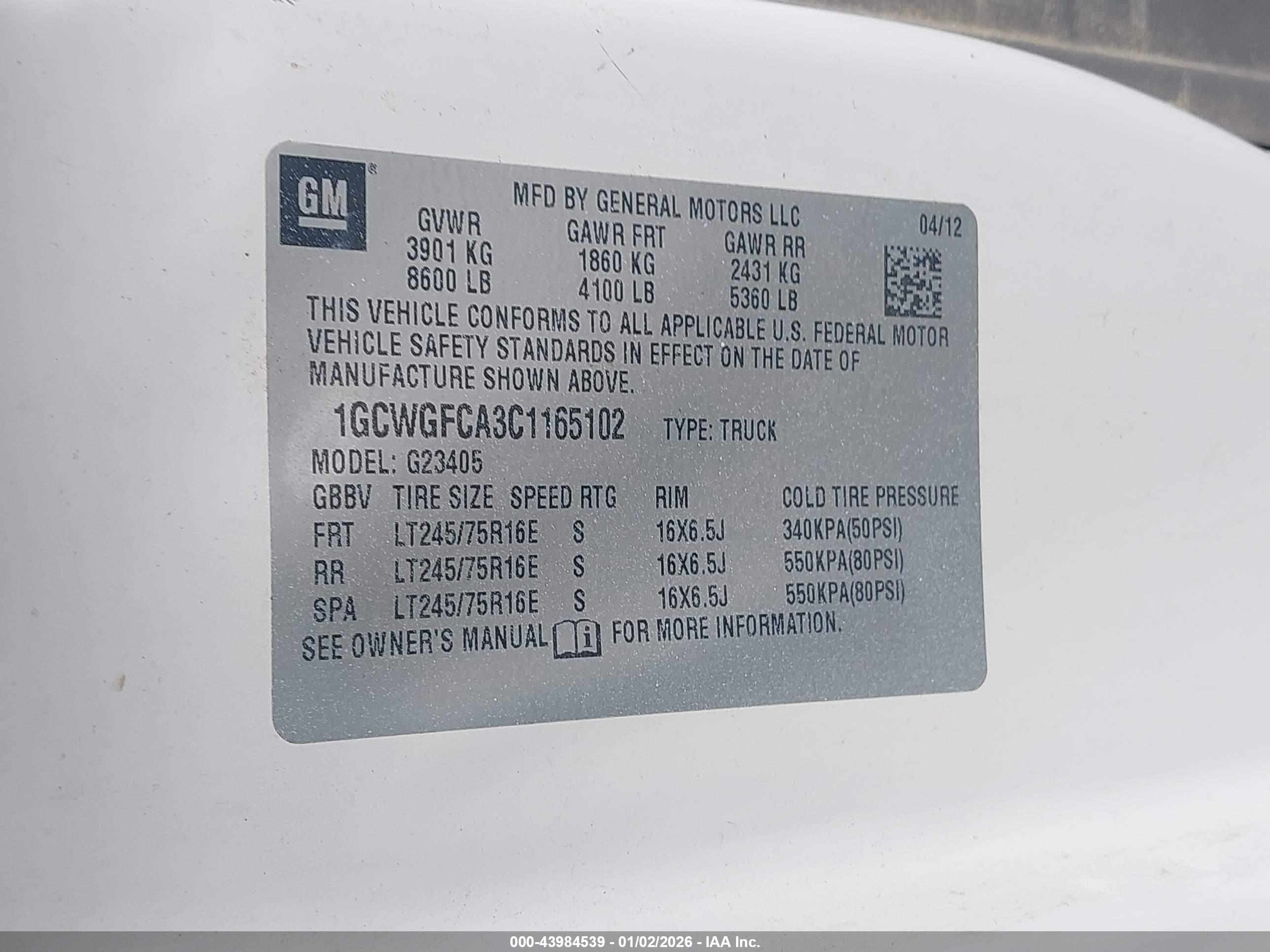 CHEVROLET EXPRESS image 9