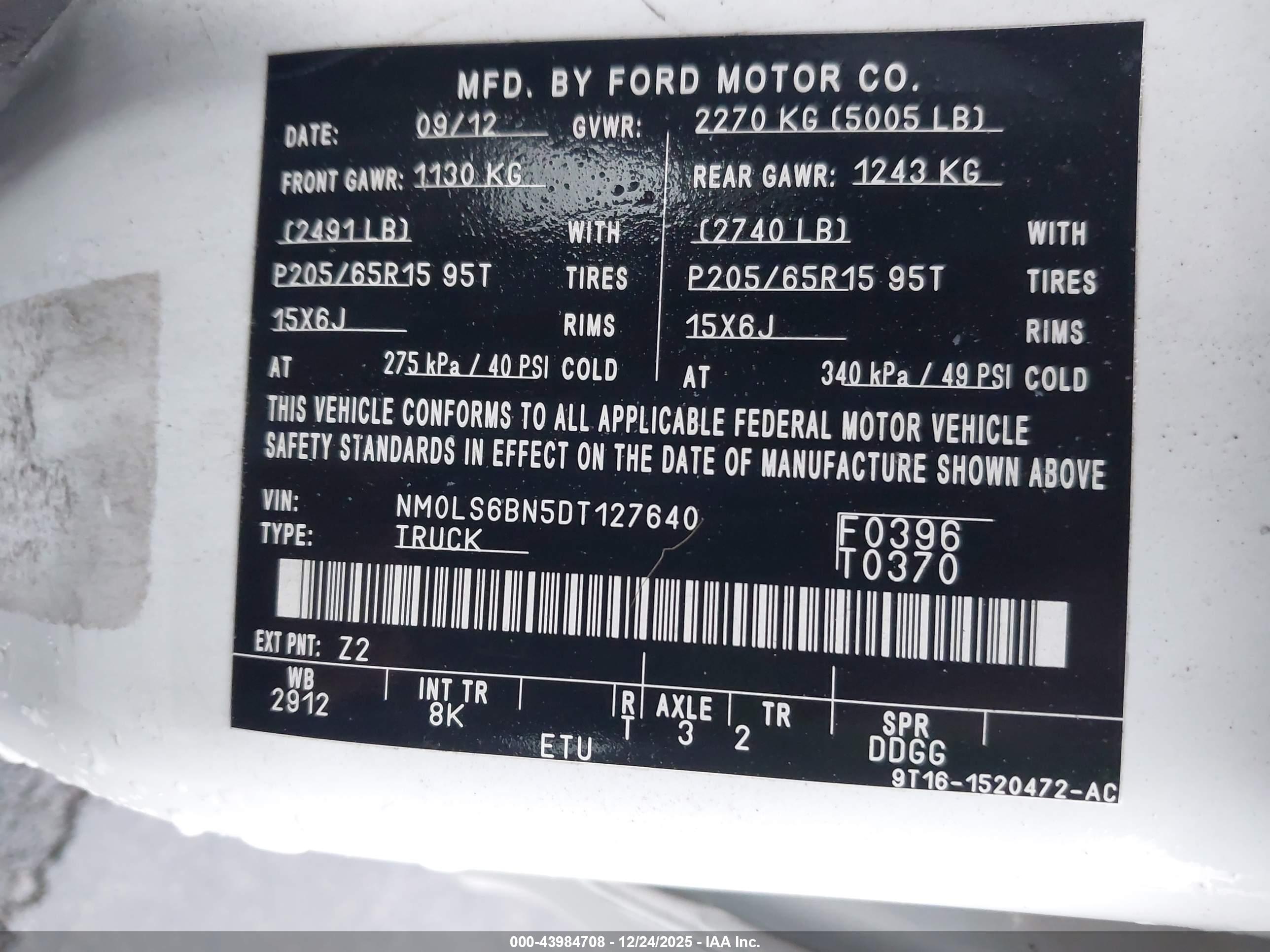 FORD TRANSIT image 9
