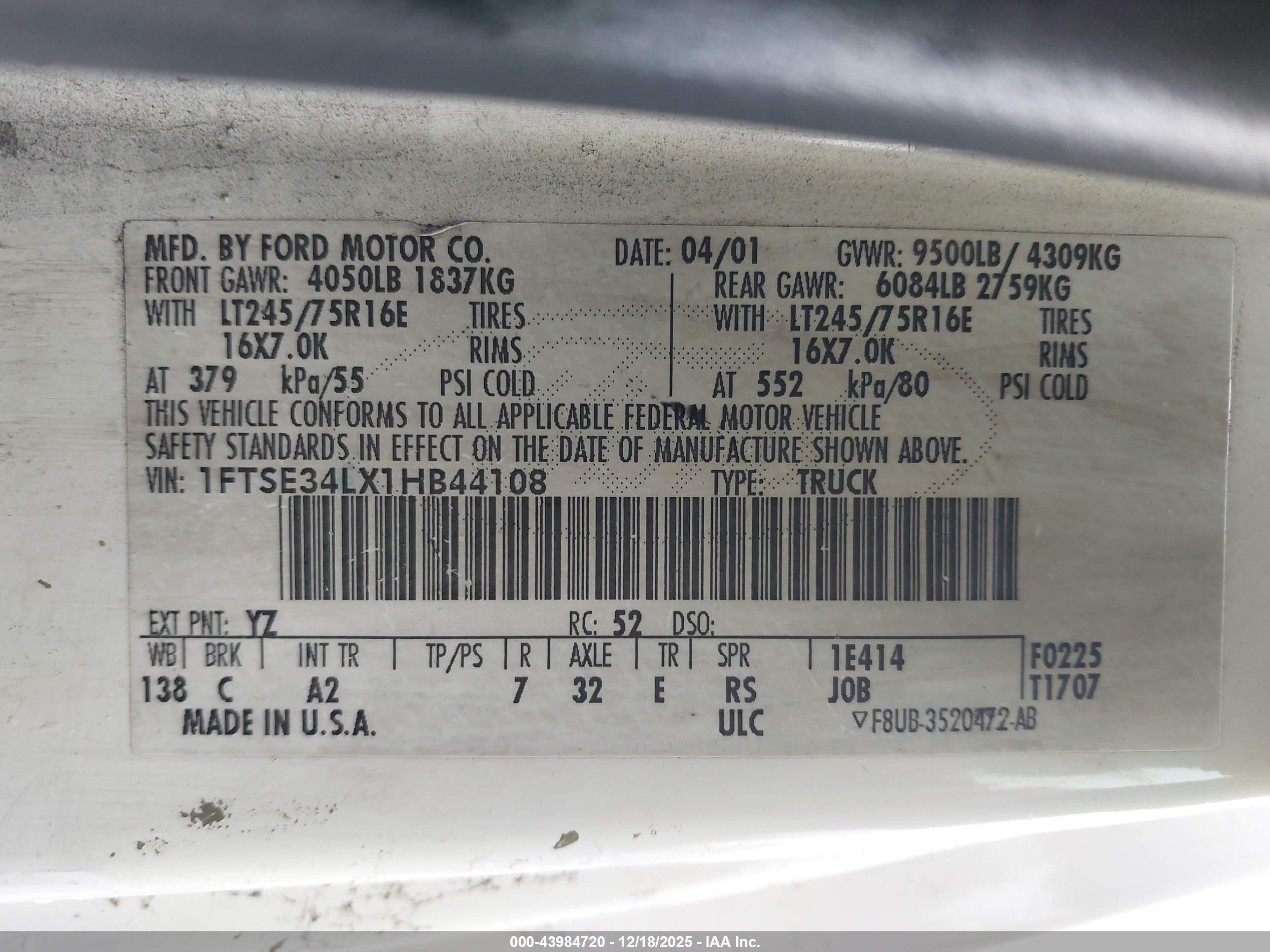 FORD E-350 image 9