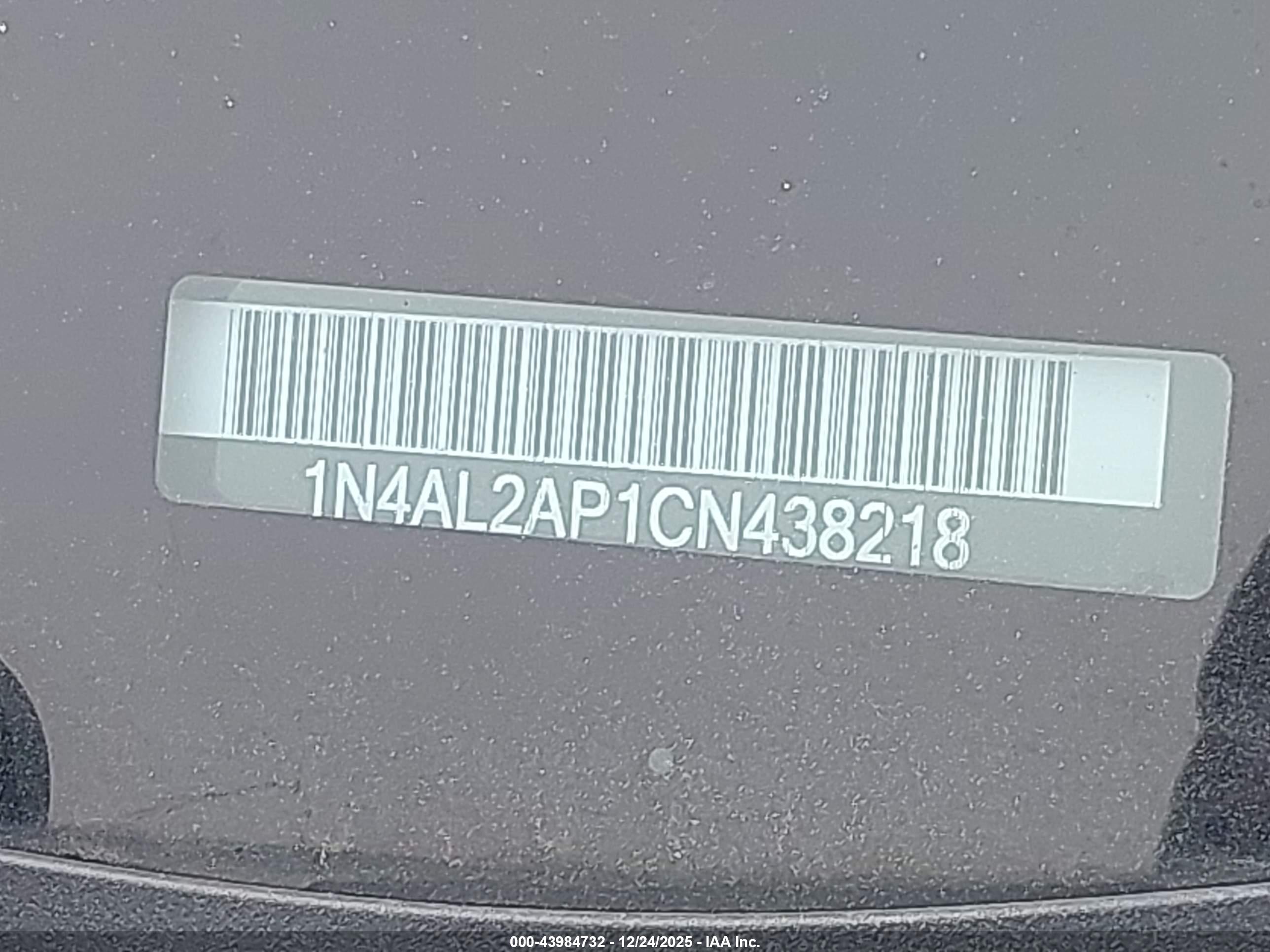 NISSAN ALTIMA image 9