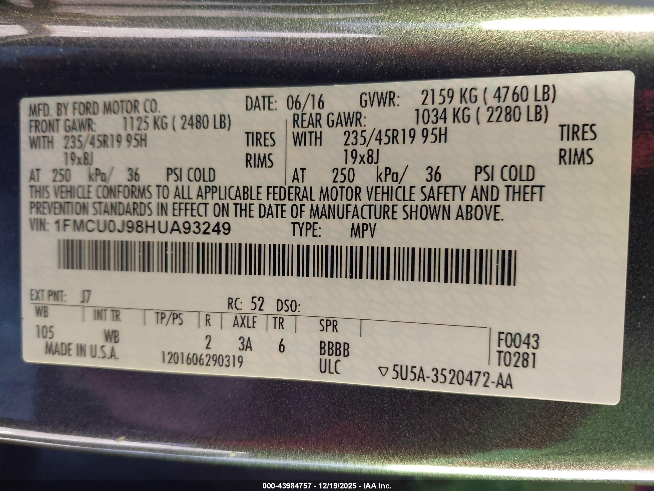FORD ESCAPE image 9