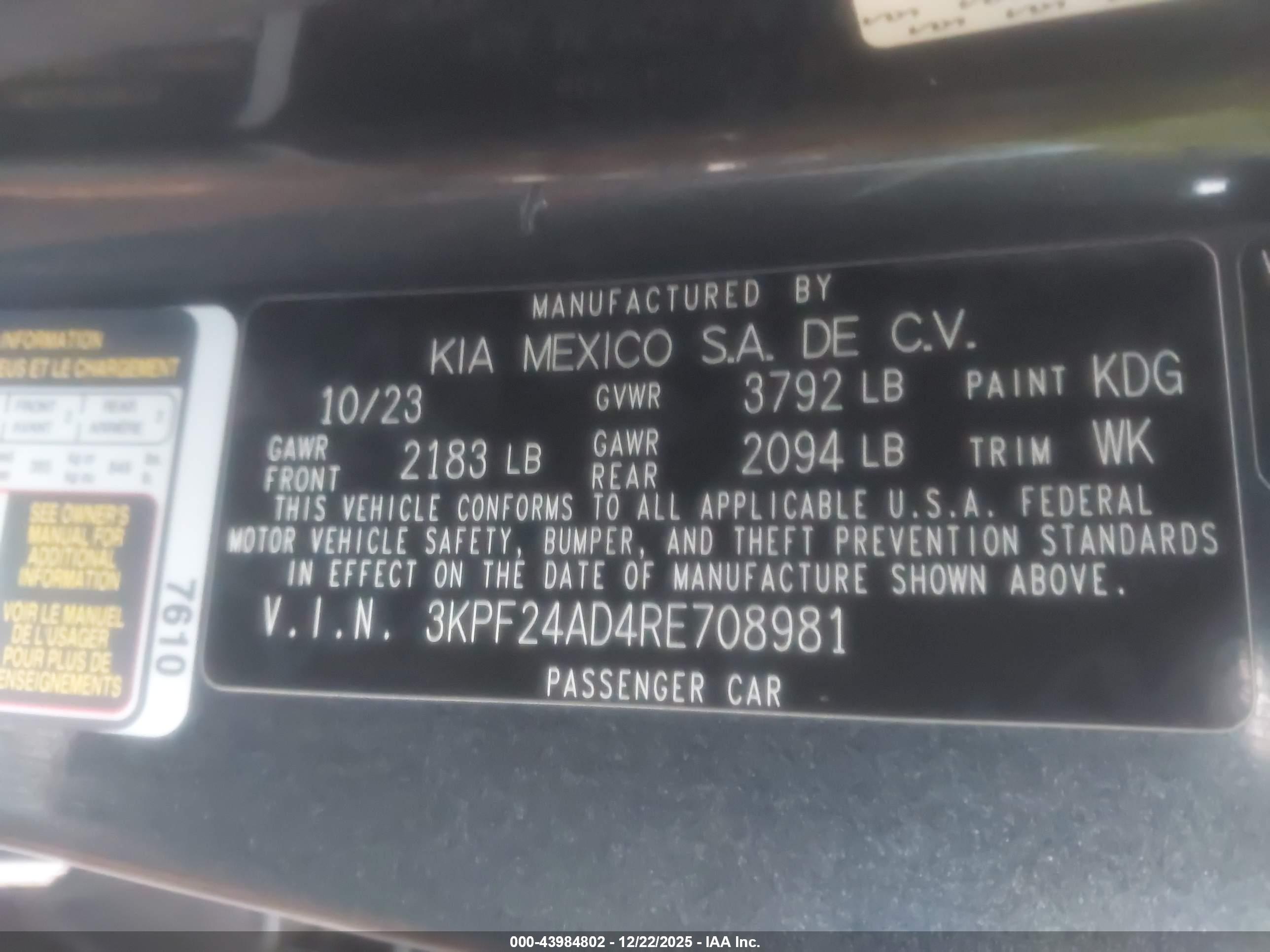 KIA FORTE image 9