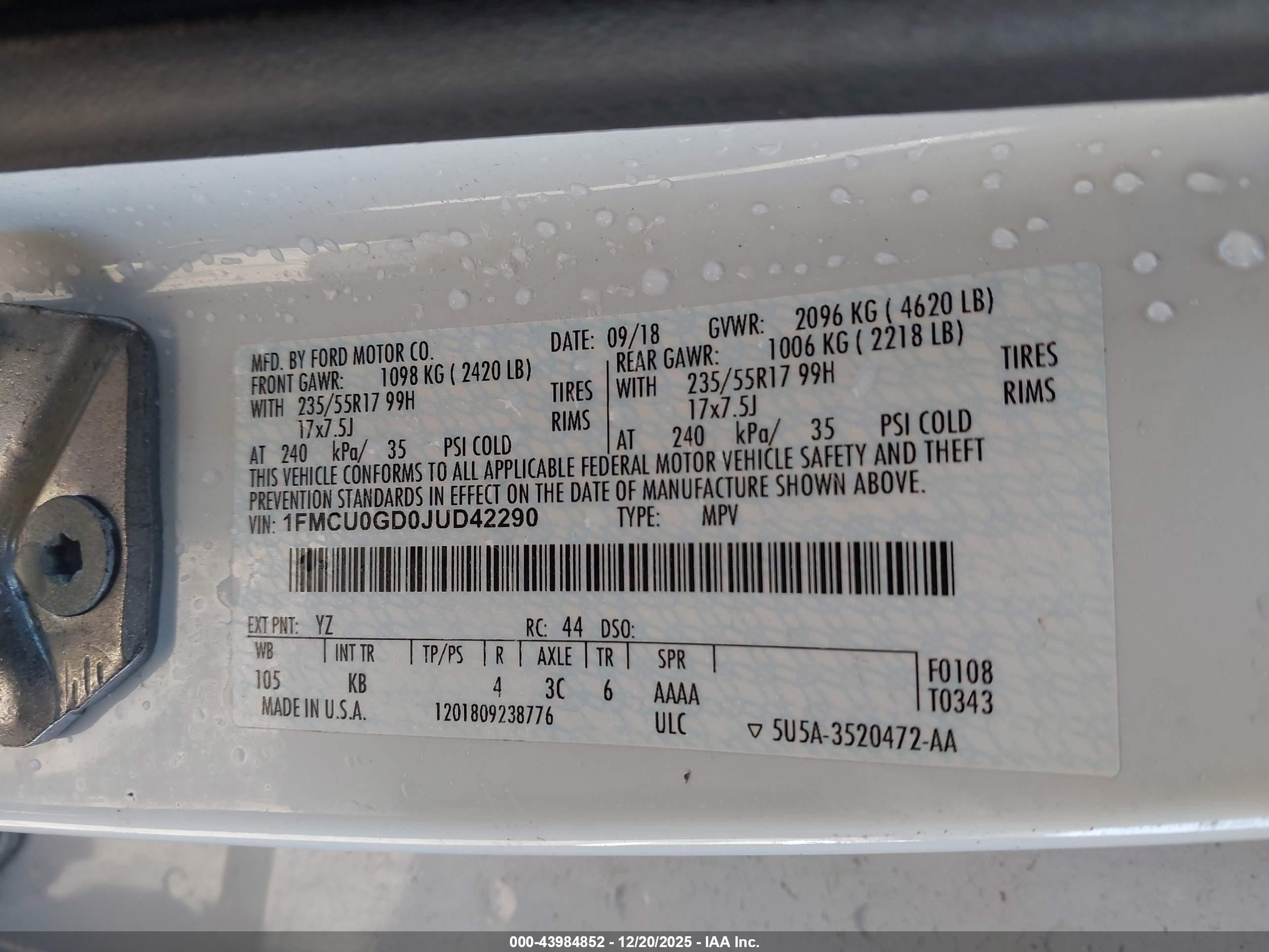 FORD ESCAPE image 9