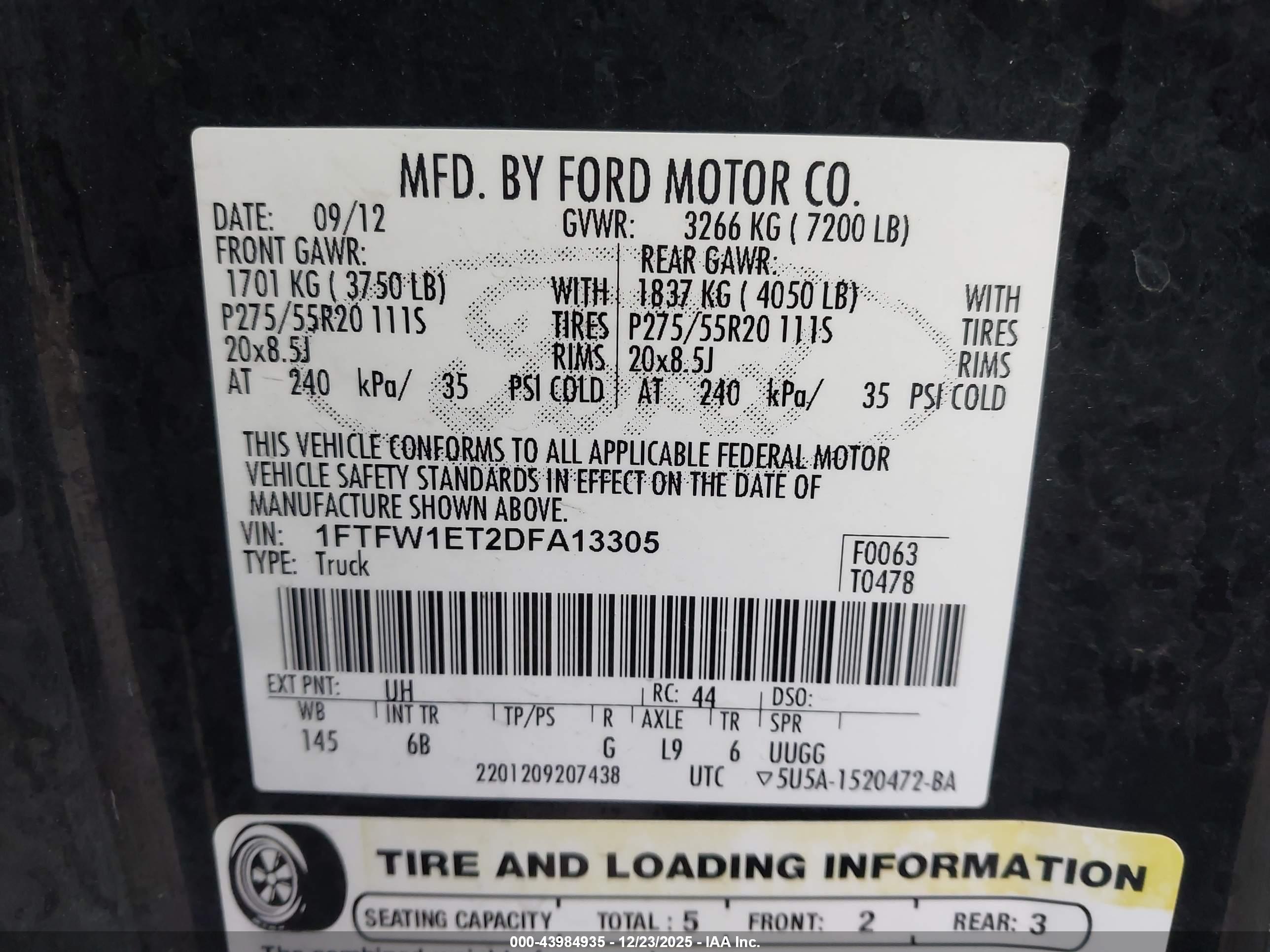 FORD F-150 image 9