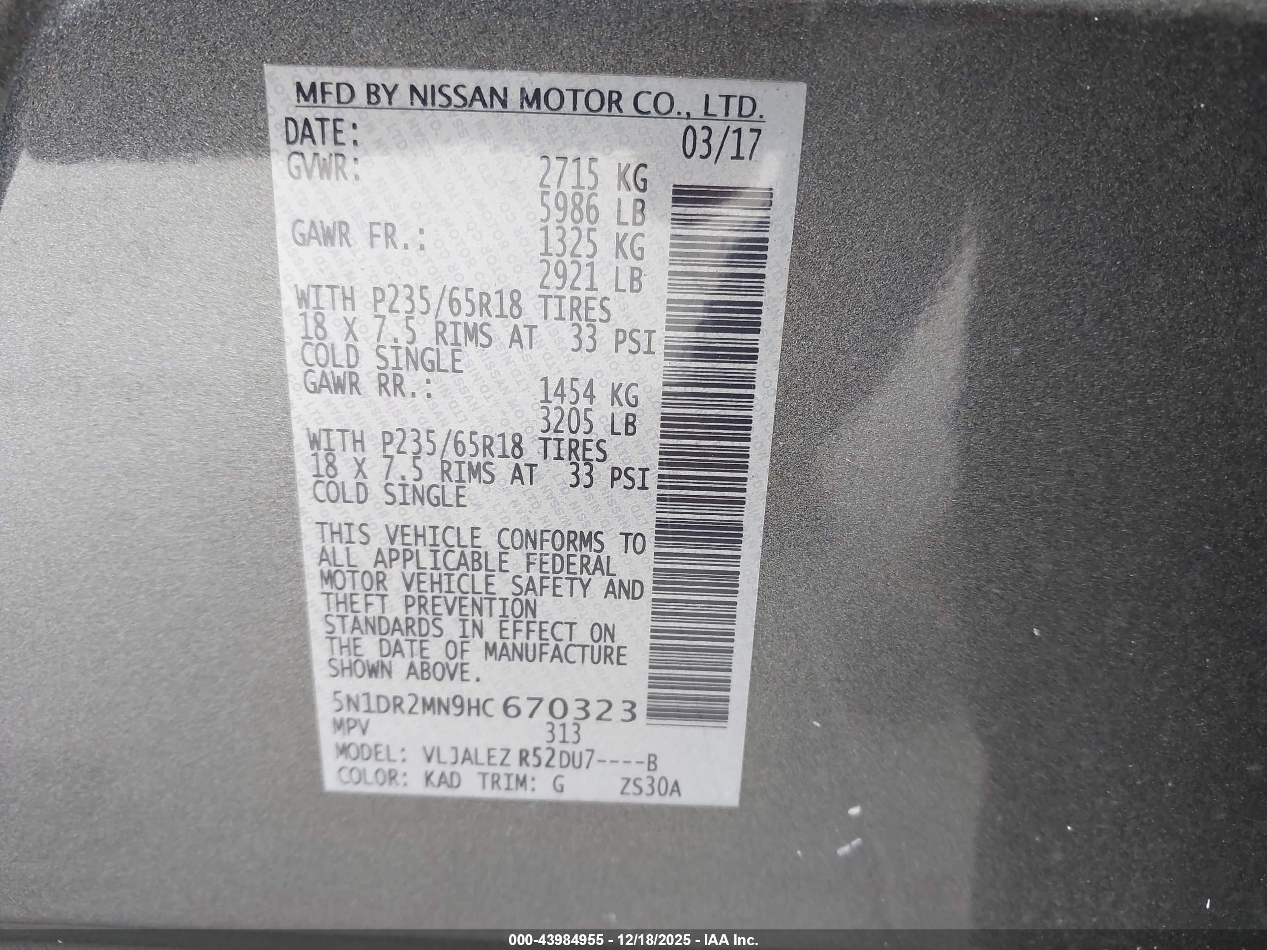 NISSAN PATHFINDER image 9