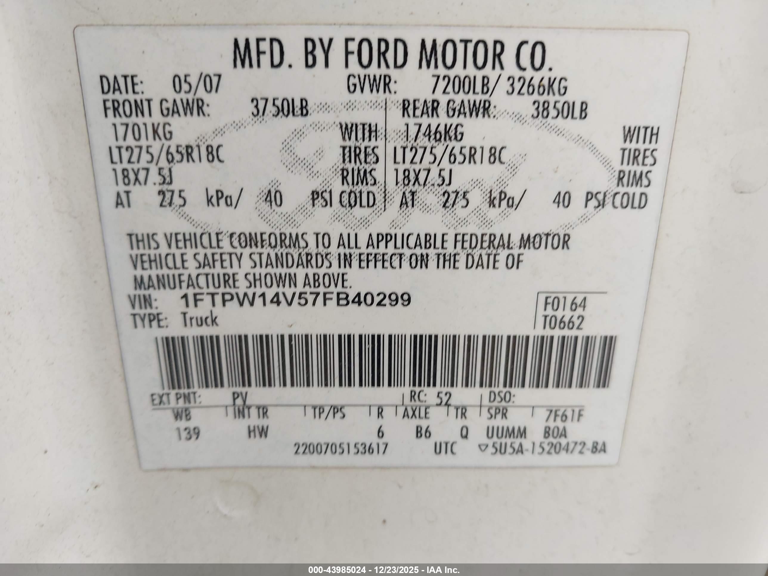 FORD F-150 image 9