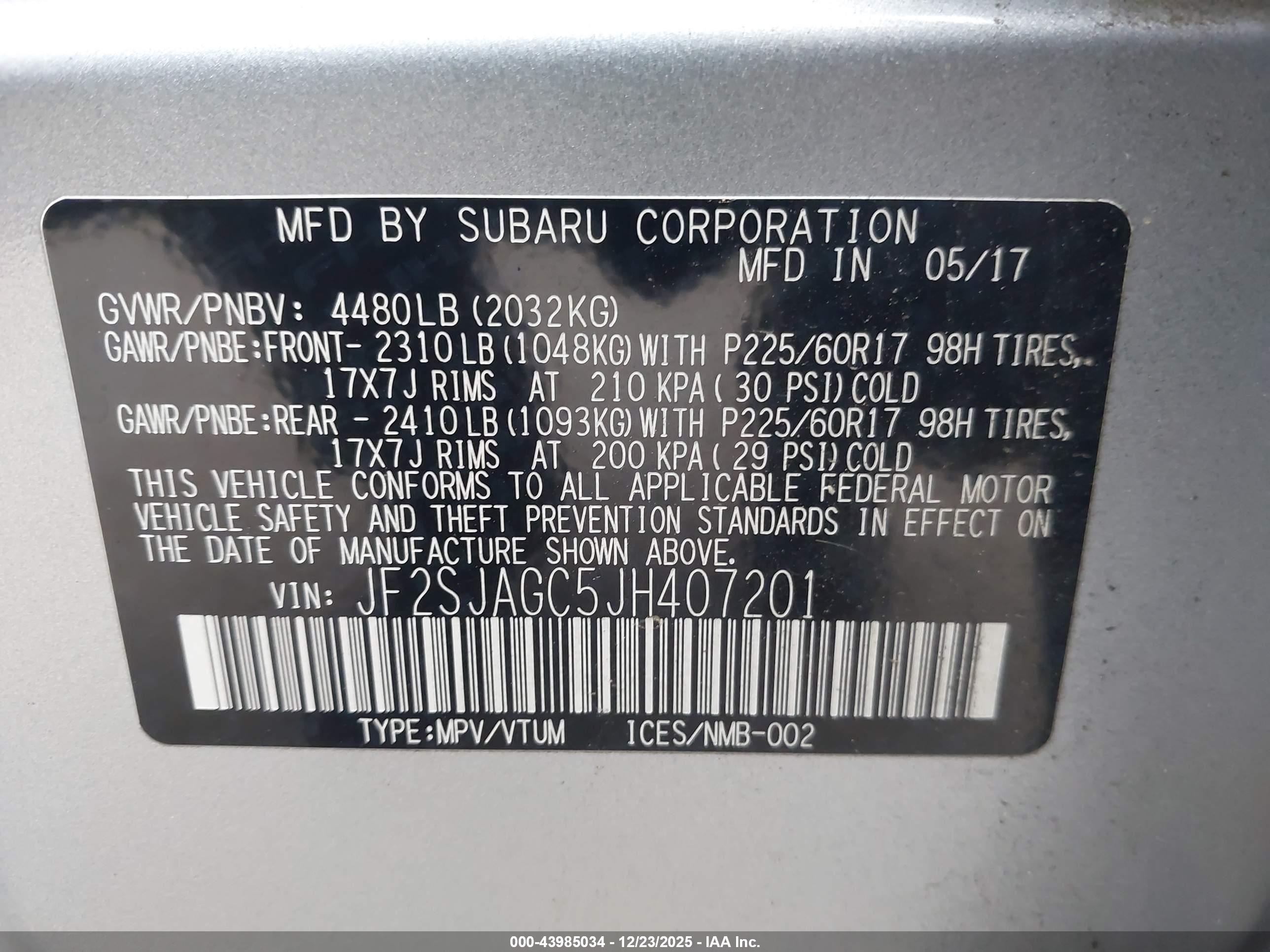 SUBARU FORESTER image 9