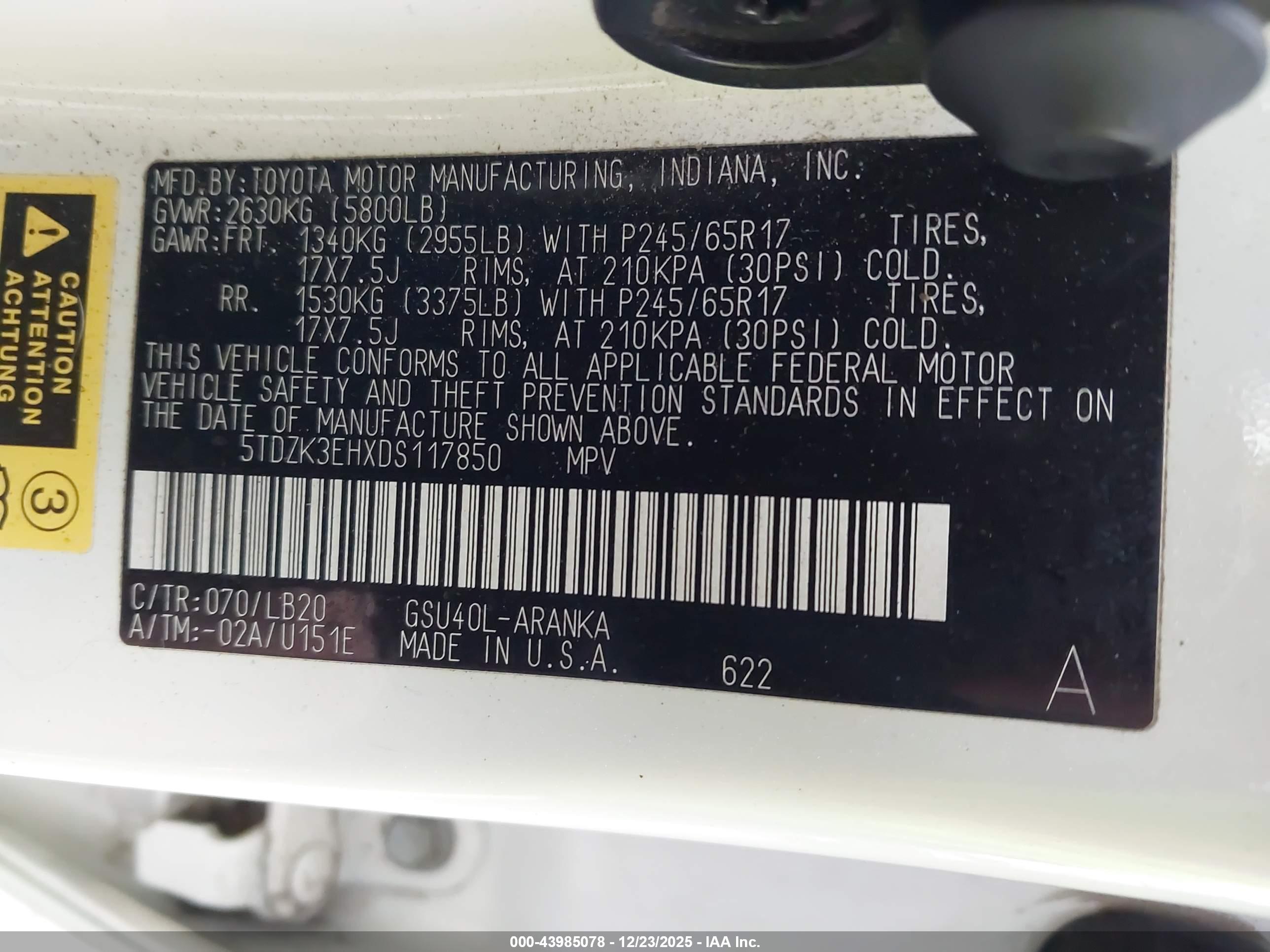 TOYOTA HIGHLANDER image 9