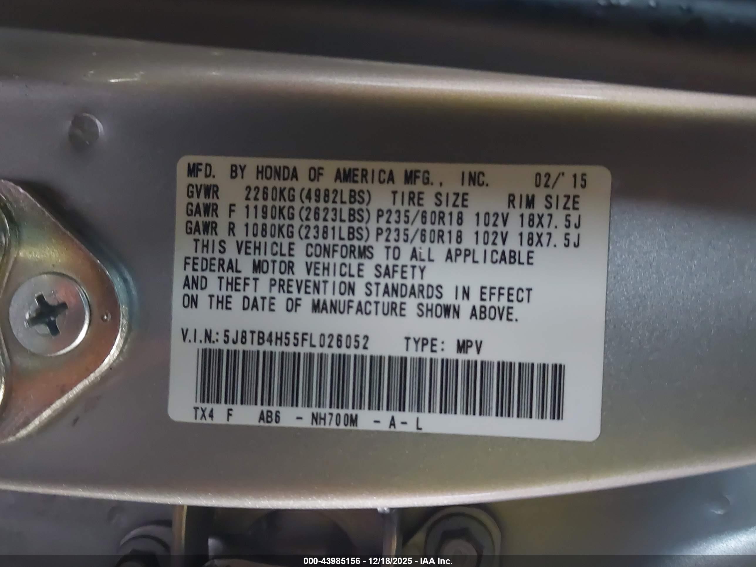 ACURA RDX image 9