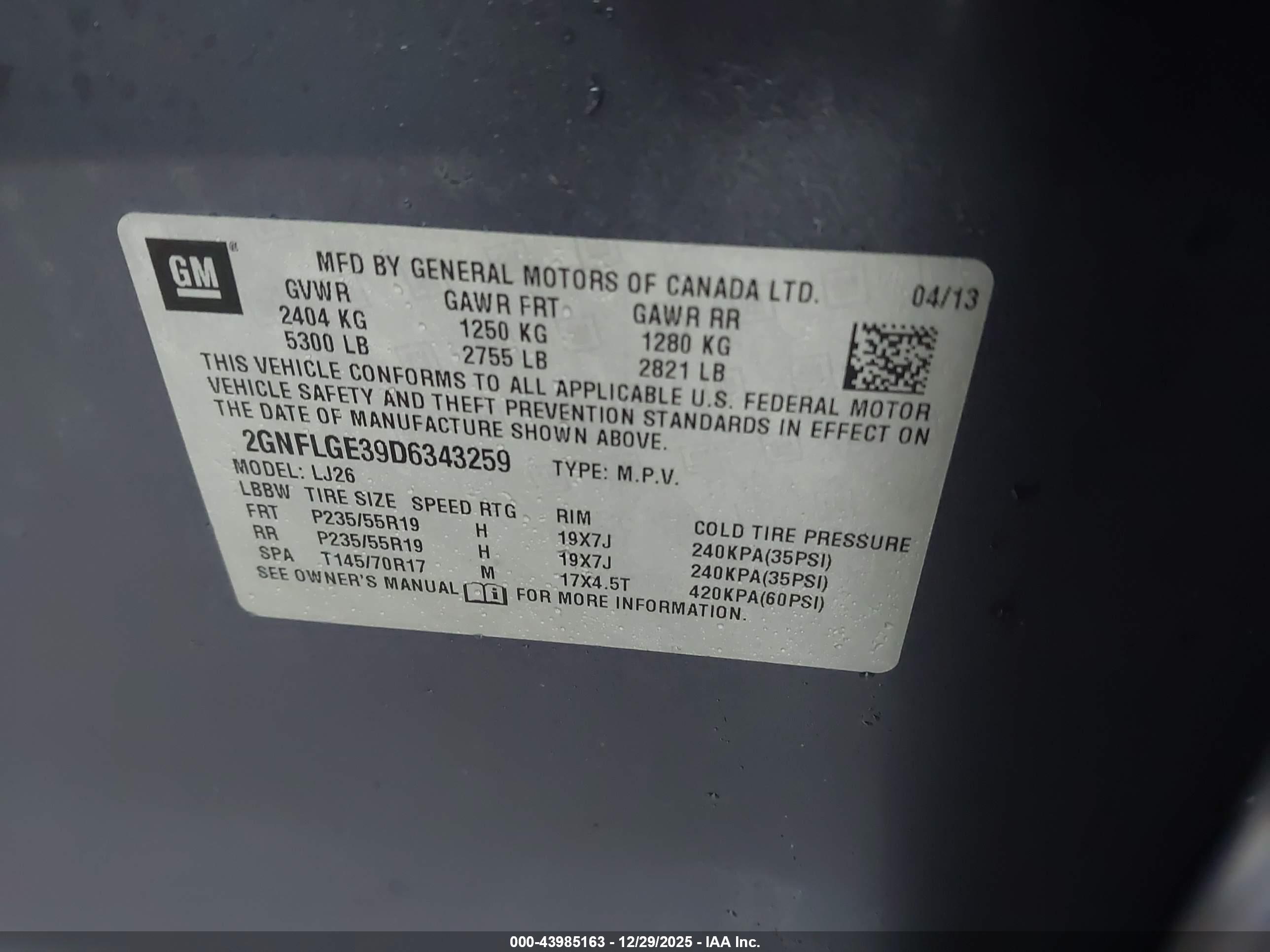 CHEVROLET EQUINOX image 9