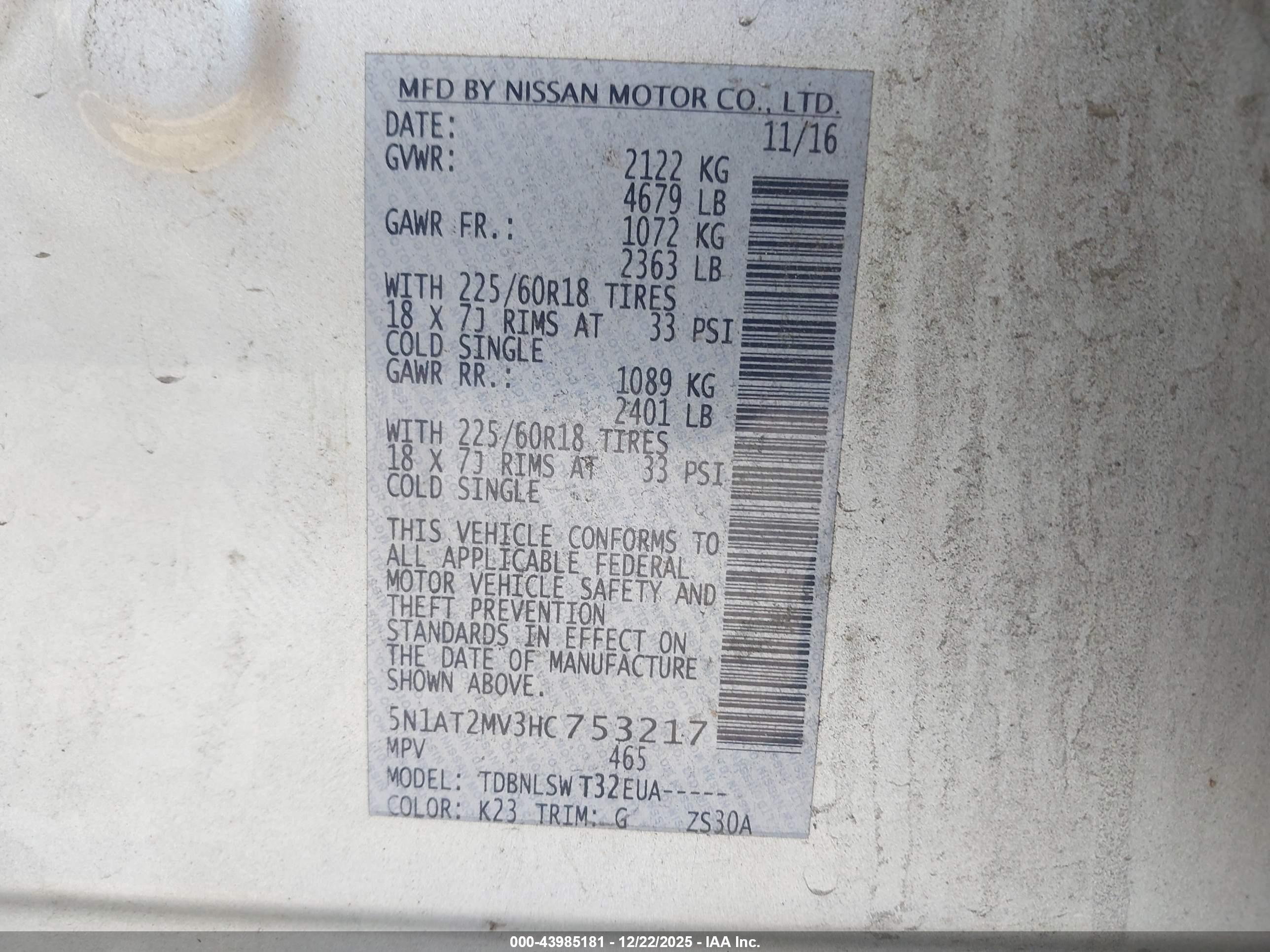NISSAN ROGUE image 9