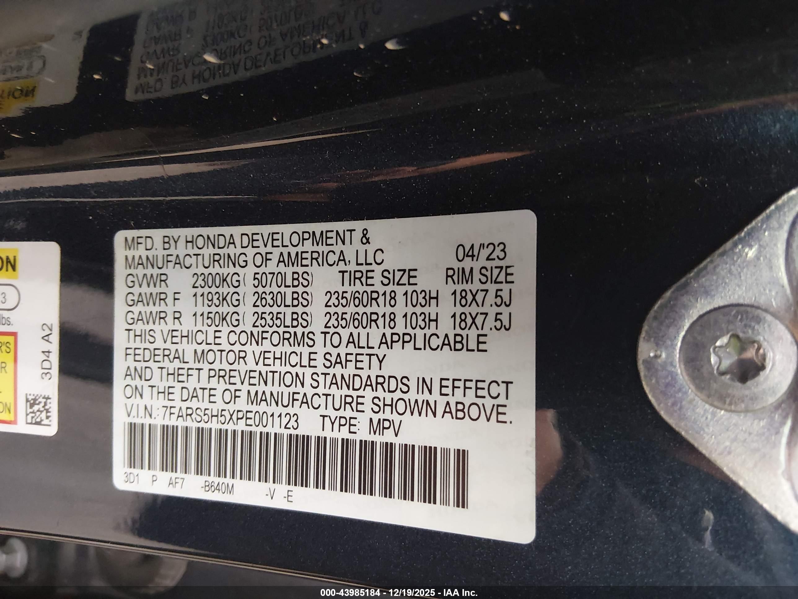 HONDA CR-V image 9