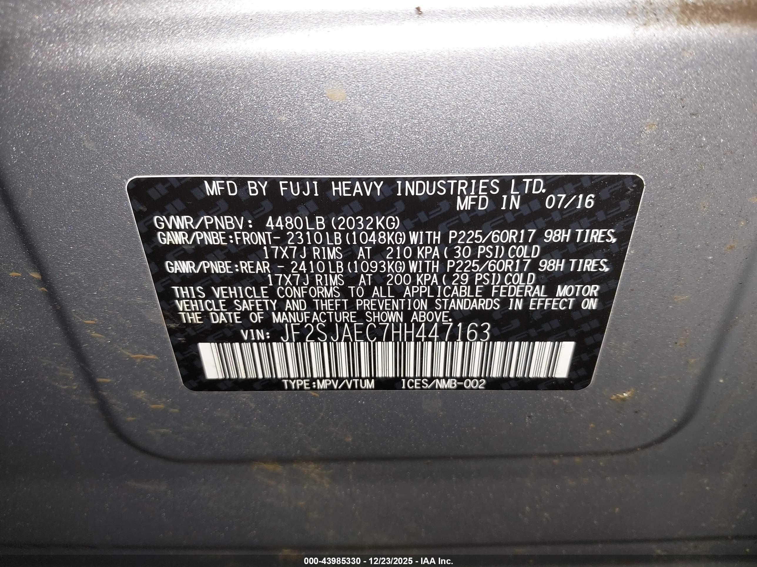 SUBARU FORESTER image 9