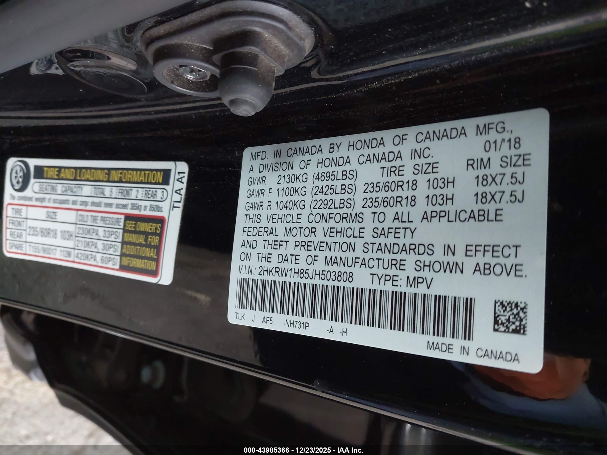 HONDA CR-V image 9