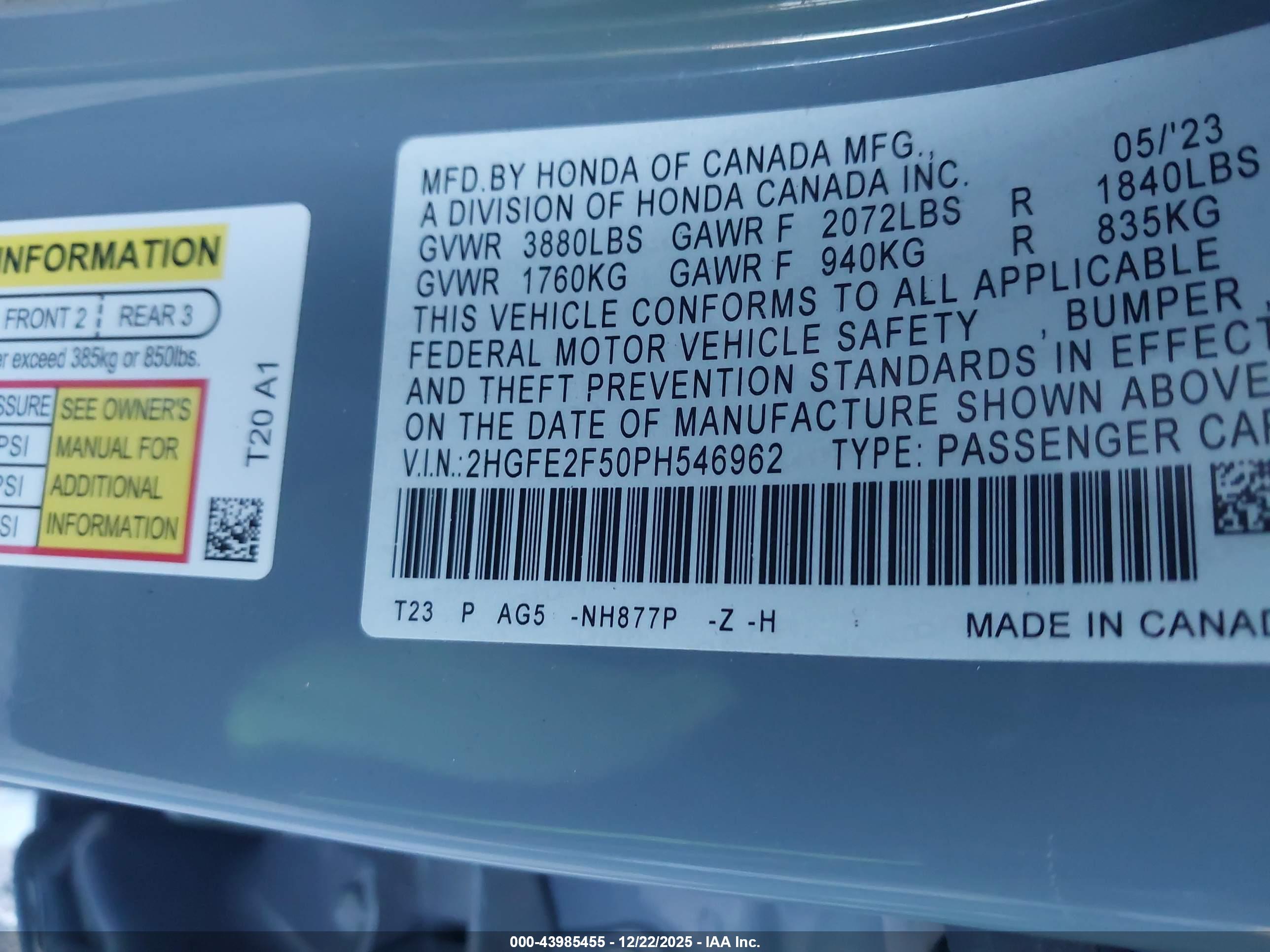 HONDA CIVIC image 9