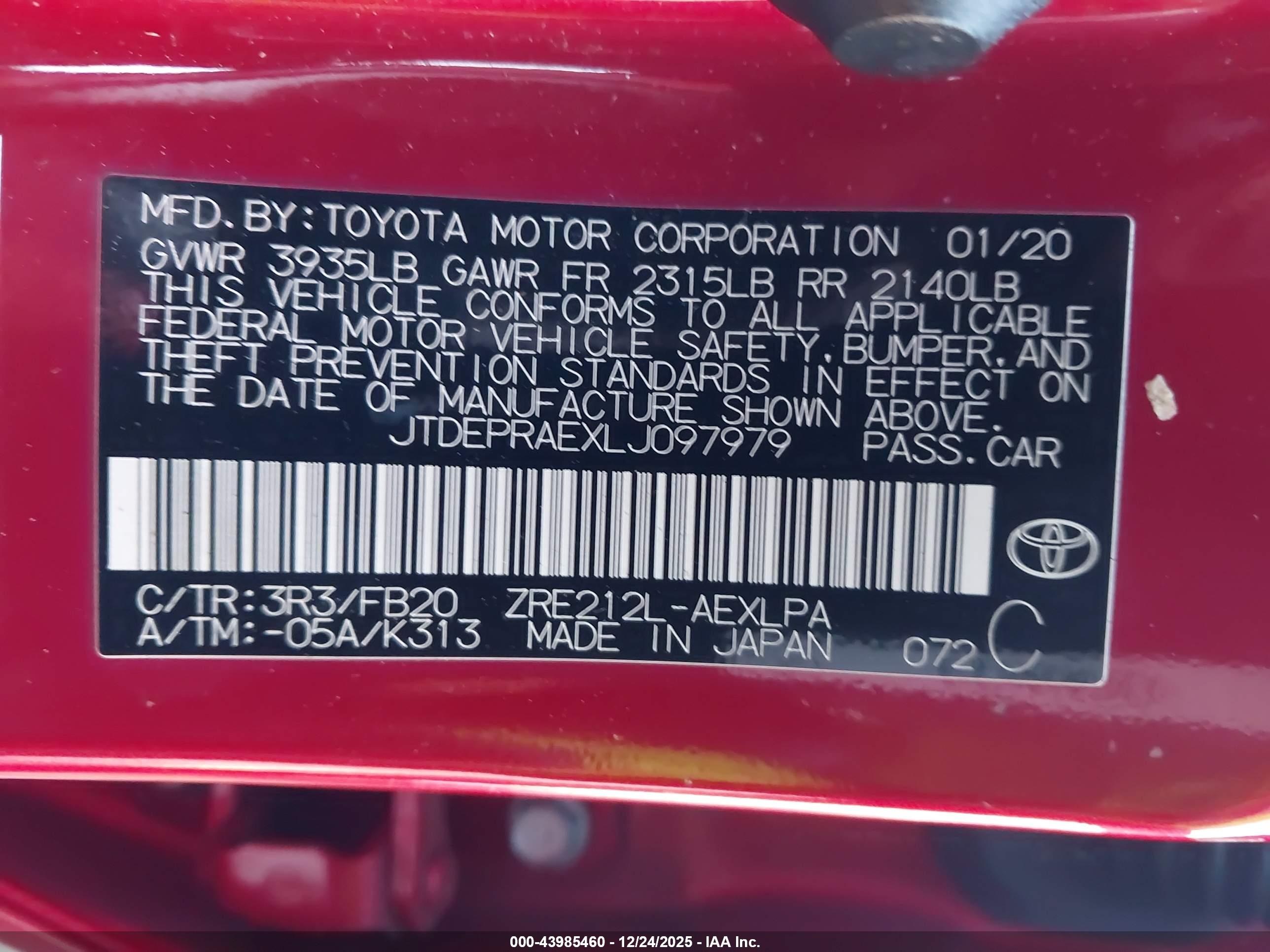 TOYOTA COROLLA image 9