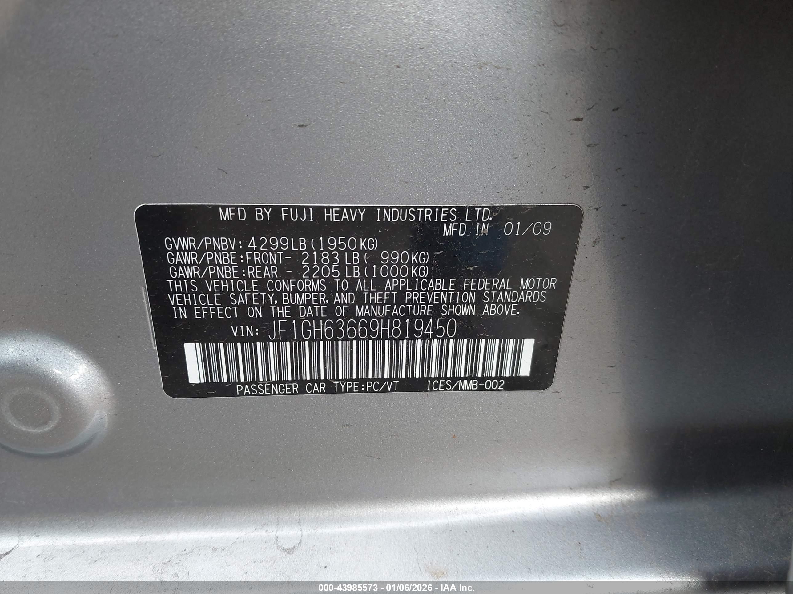 SUBARU IMPREZA image 9